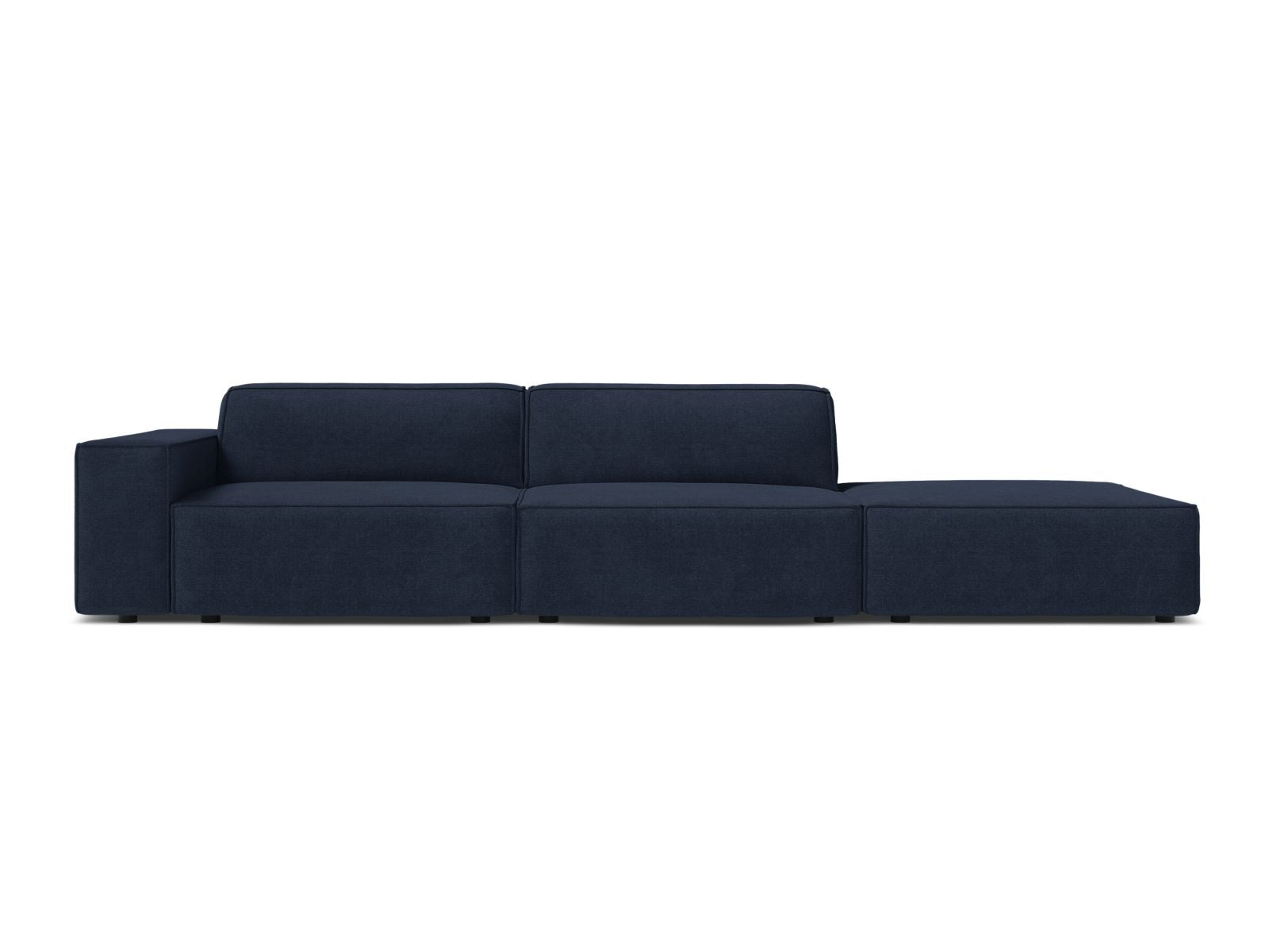 3-Sitzer Modular Sofa rechts Jodie in Navy Blue-Liberty präsentiert im Onlineshop von KAQTU Design AG. 3er Sofa ist von Micadoni