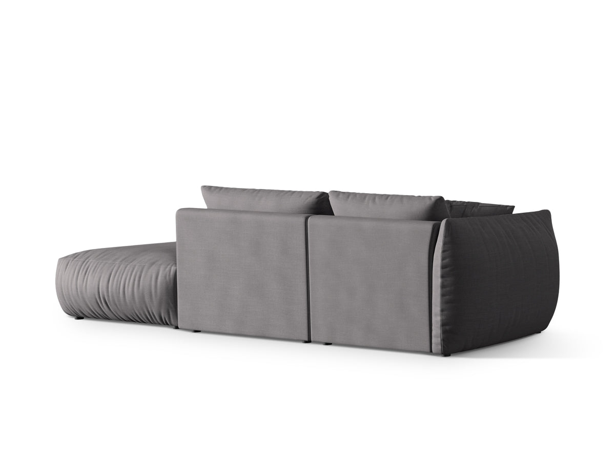 Chris Modular Sofa rechts 3 Sitzer in Sand-LINS präsentiert im Onlineshop von KAQTU Design AG. 3er Sofa ist von Micadoni