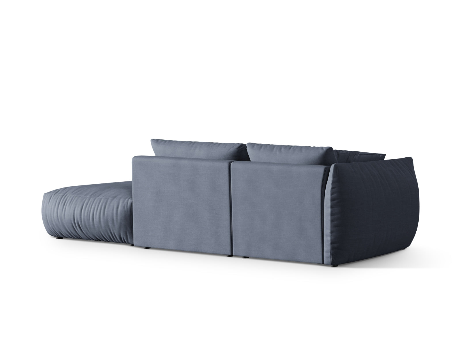 Elegantes Chris Modular Sofa in sanftem Mintgrün, ideal für stilvolle Wohnräume. Komfortabler 3-Sitzer von Micadoni.