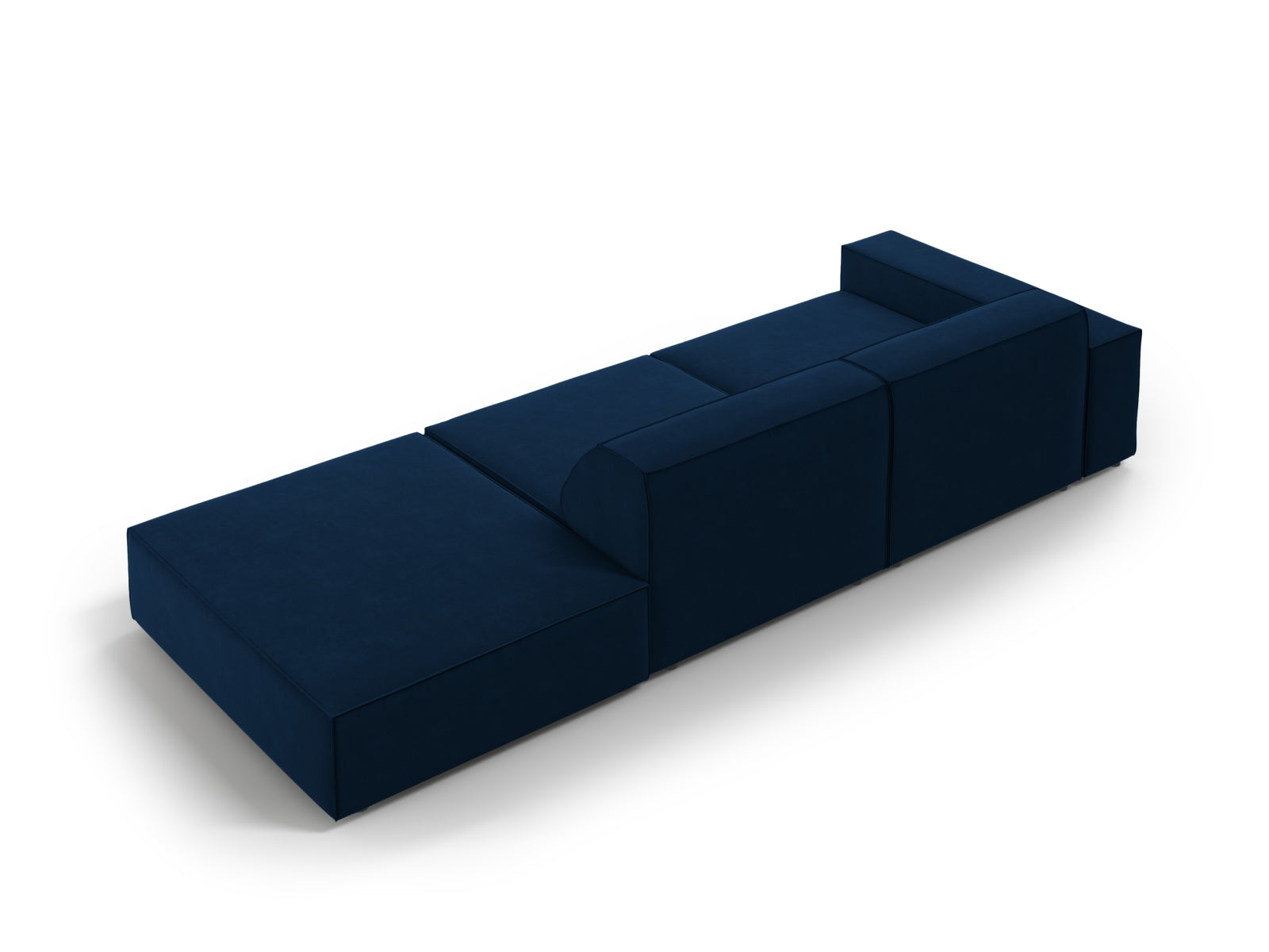 Erleben Sie das Jodie Velour 3-Sitzer Sofa von Micadoni – ein stilvolles, modulares Möbelstück, das Komfort und Anpassungsfähigkeit vereint.