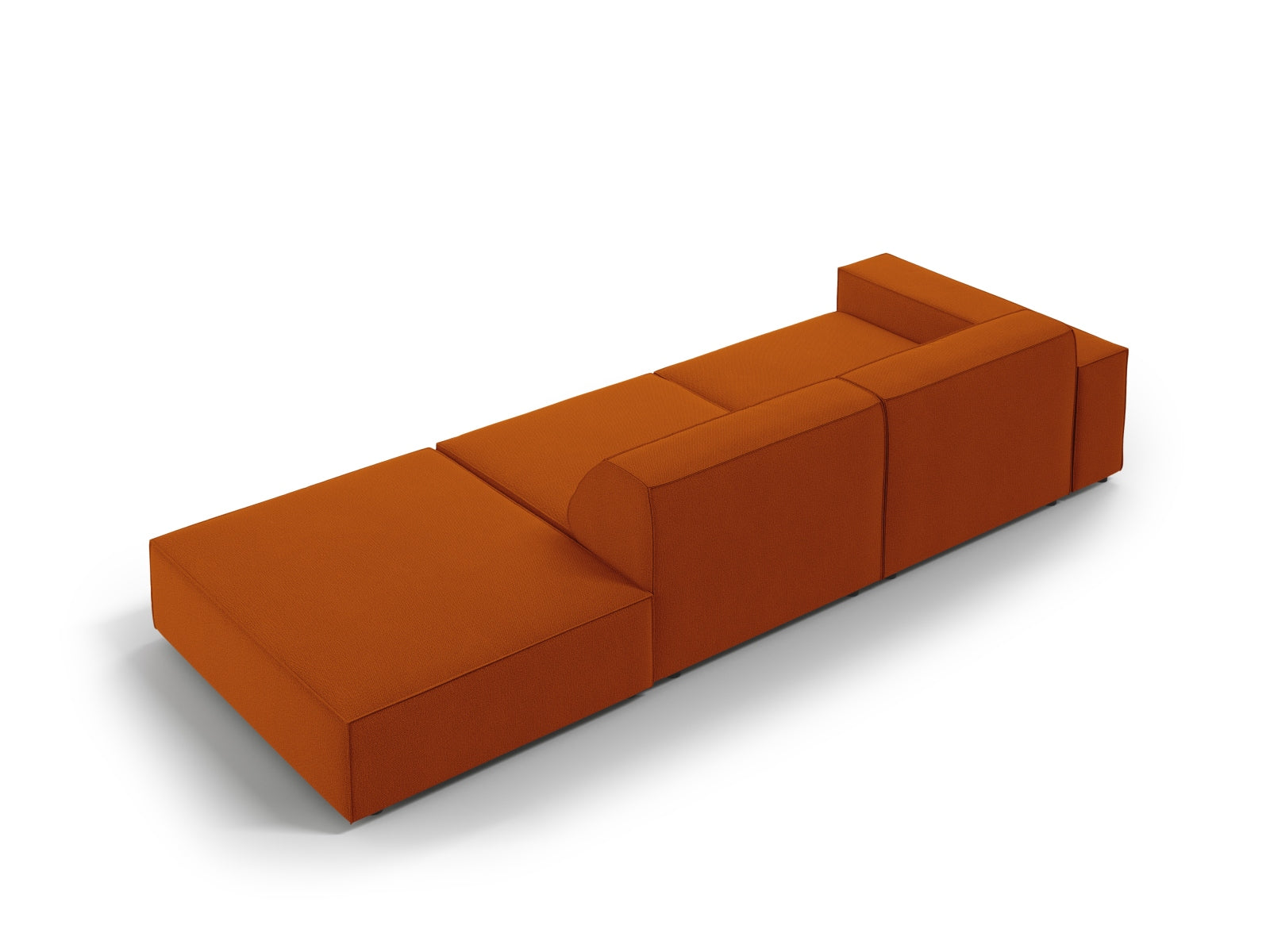 Erleben Sie das Jodie Modulares Sofa open rechts 3 Sitzer von Micadoni – ein elegantes, komfortables Möbelstück, das sich perfekt an Ihren Wohnstil anpasst.