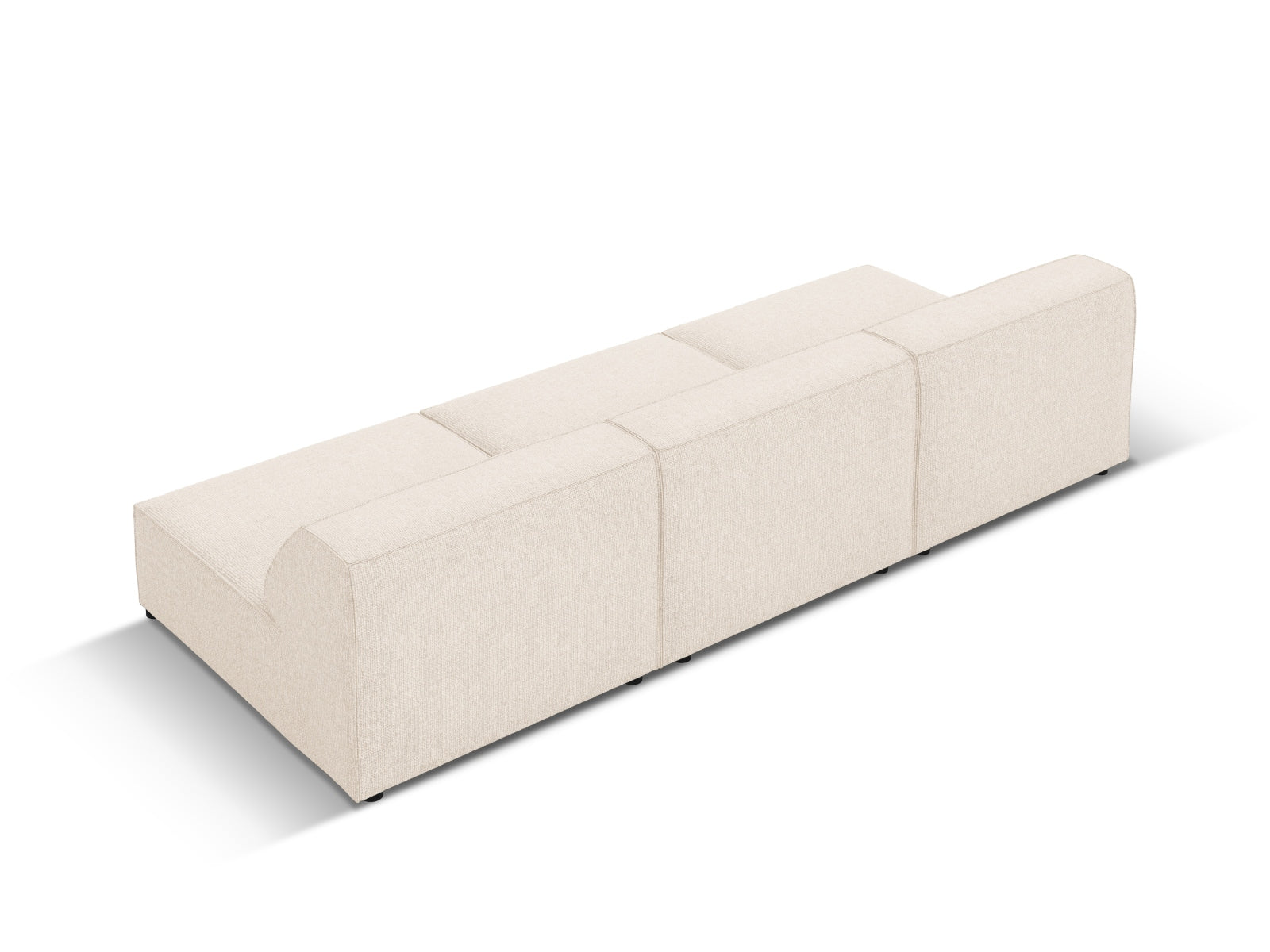 Entdecken Sie das Jodie Modulares Sofa 3 Sitzer von Micadoni – stilvoll, anpassbar und nachhaltig für Ihr modernes Zuhause.
