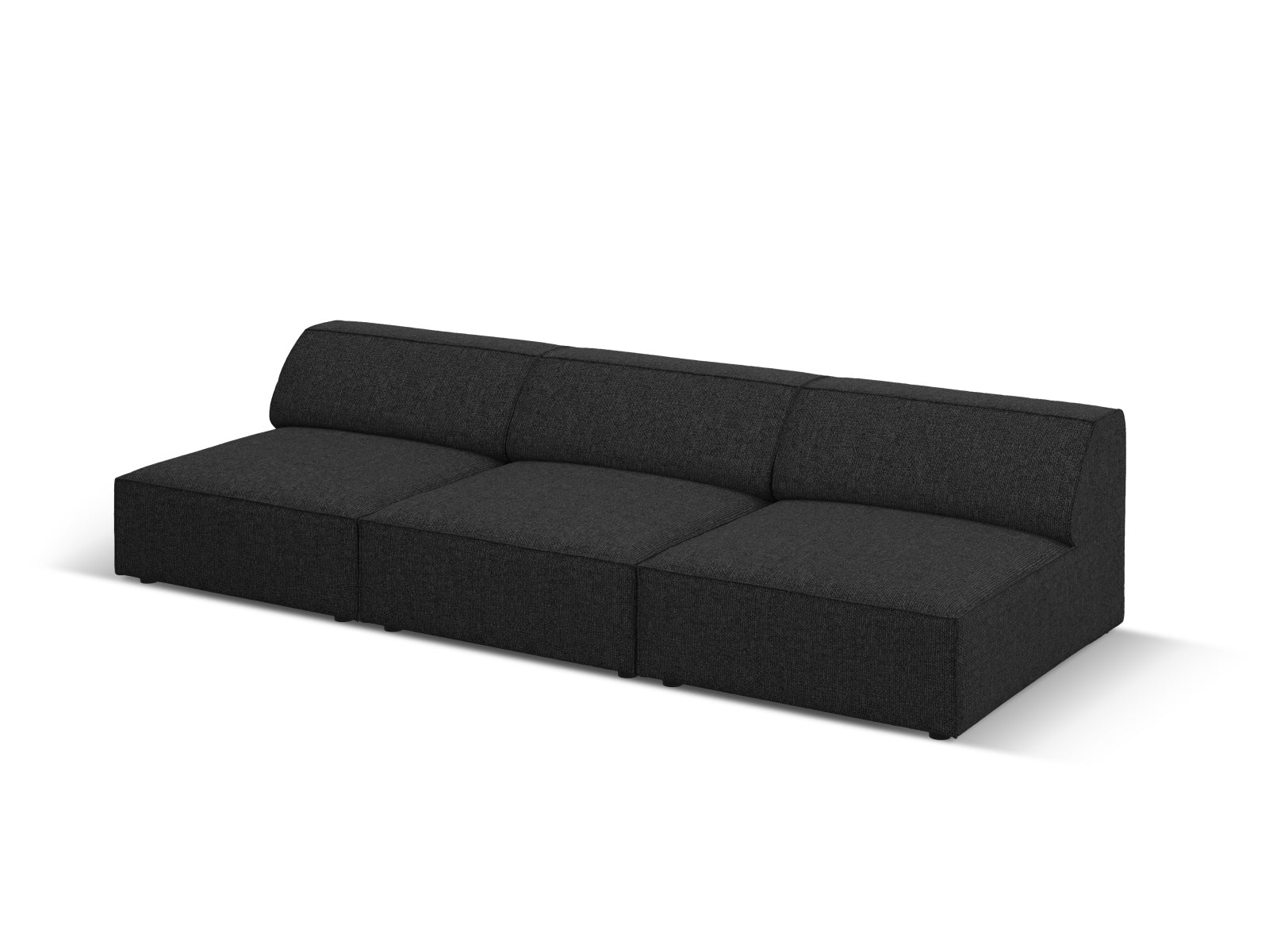Erleben Sie das Jodie Modulares Sofa 3 Sitzer von Micadoni – ein elegantes, flexibles Möbelstück, das Komfort und Stil in Ihr Zuhause bringt.