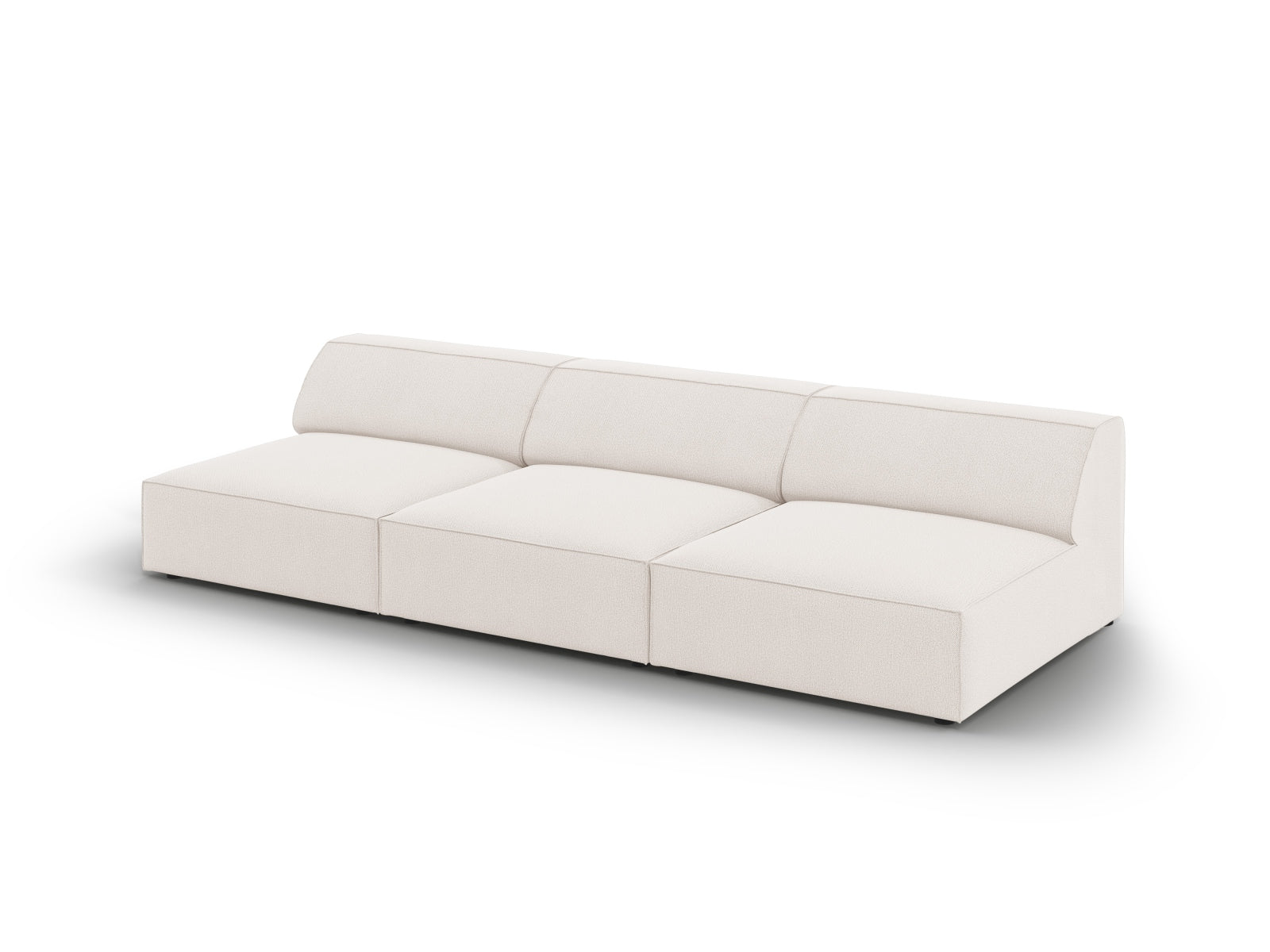 Entdecken Sie das Jodie Modulares Sofa 3 Sitzer von Micadoni – stilvoll, anpassbar und nachhaltig für Ihr modernes Zuhause.