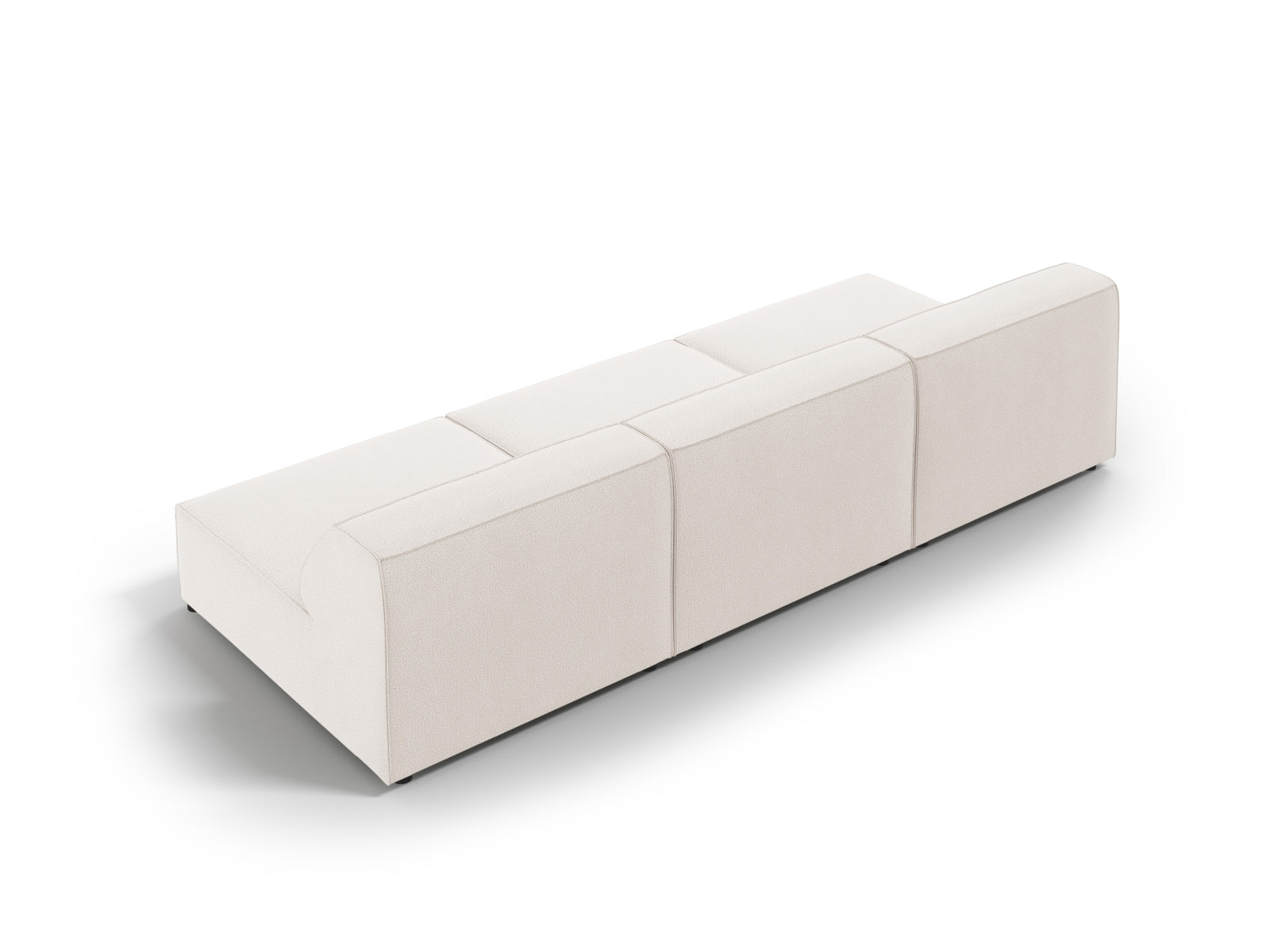 Erleben Sie das Jodie Modulares Sofa 3 Sitzer von Micadoni – ein elegantes, flexibles Möbelstück, das Komfort und Stil in Ihr Zuhause bringt.