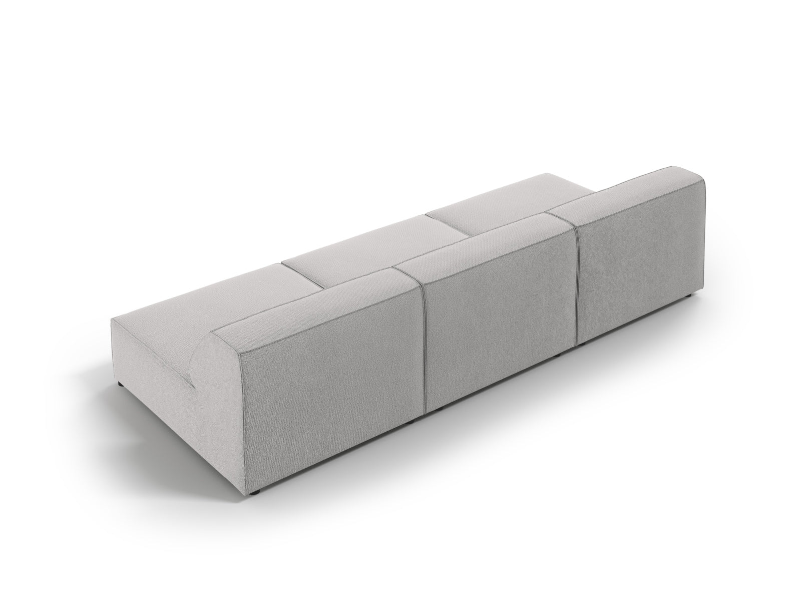 Erleben Sie das Jodie Modulares Sofa 3 Sitzer von Micadoni – ein elegantes, flexibles Möbelstück, das Komfort und Stil in Ihr Zuhause bringt.