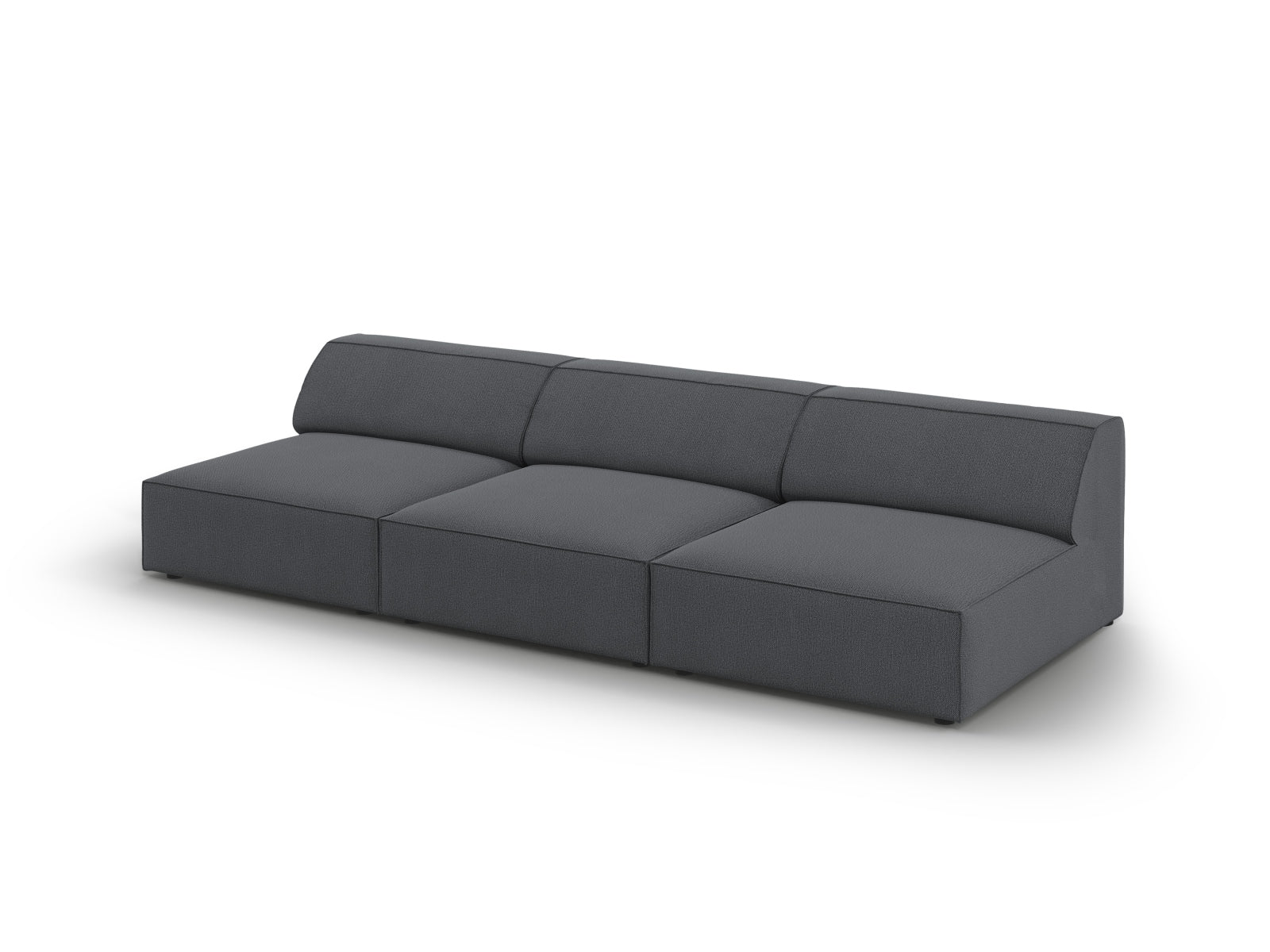 Entdecken Sie das Jodie Modulares Sofa 3 Sitzer von Micadoni – stilvoll, anpassbar und nachhaltig für Ihr modernes Zuhause.
