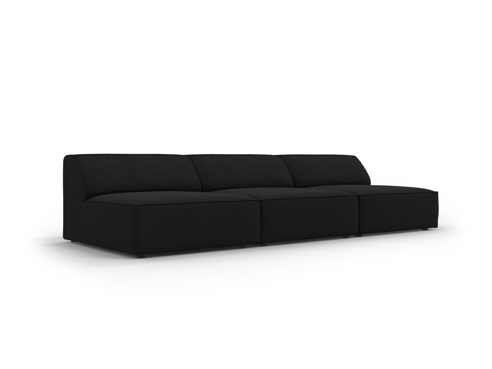 Erleben Sie das Jodie Modulares Sofa 3 Sitzer von Micadoni – ein elegantes, flexibles Möbelstück, das Komfort und Stil in Ihr Zuhause bringt.