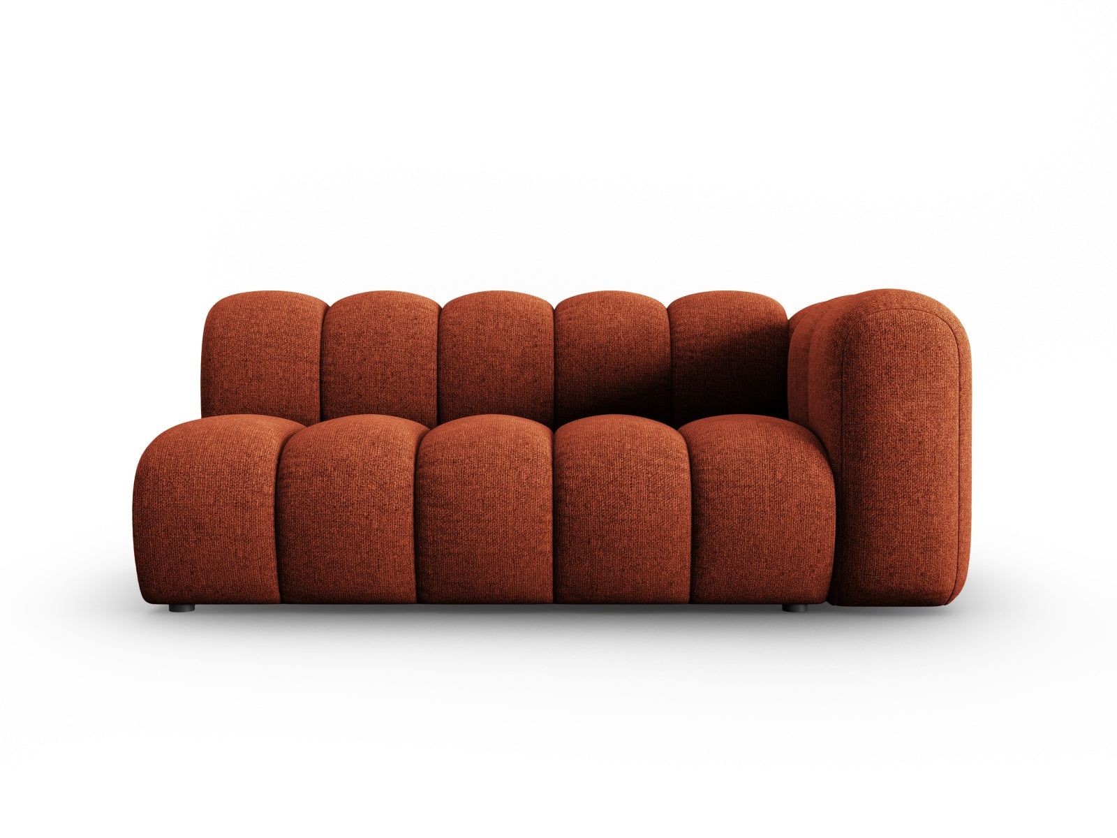 Lupine Modular Sofa rechts 3 Sitzer in Terracotta präsentiert im Onlineshop von KAQTU Design AG. Modulares Sofa ist von Micadoni