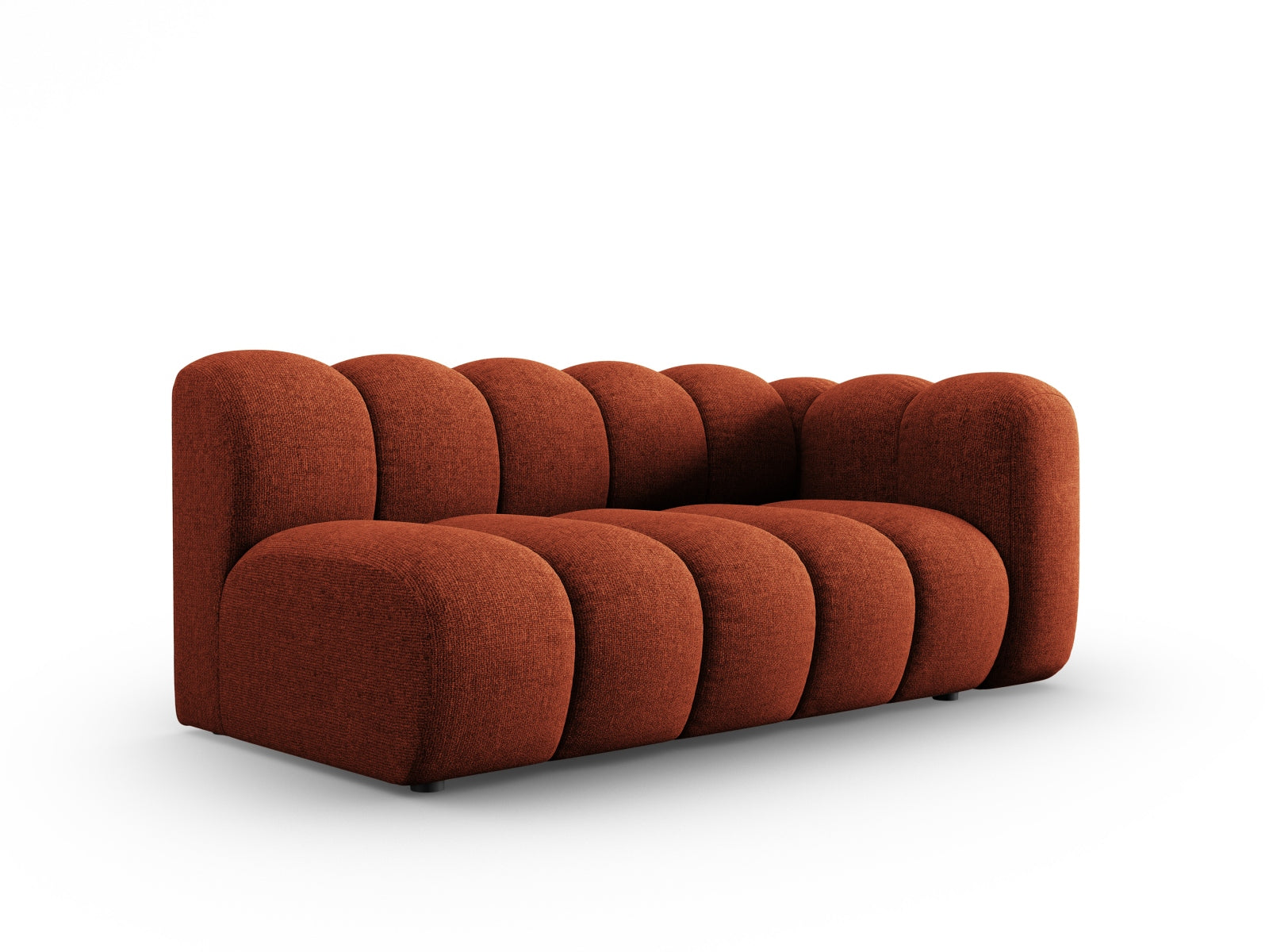 Lupine Modular Sofa rechts 3 Sitzer in Terracotta präsentiert im Onlineshop von KAQTU Design AG. Modulares Sofa ist von Micadoni