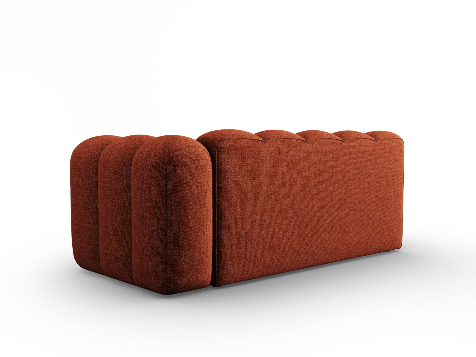 Lupine Modular Sofa rechts 3 Sitzer in Terracotta präsentiert im Onlineshop von KAQTU Design AG. Modulares Sofa ist von Micadoni