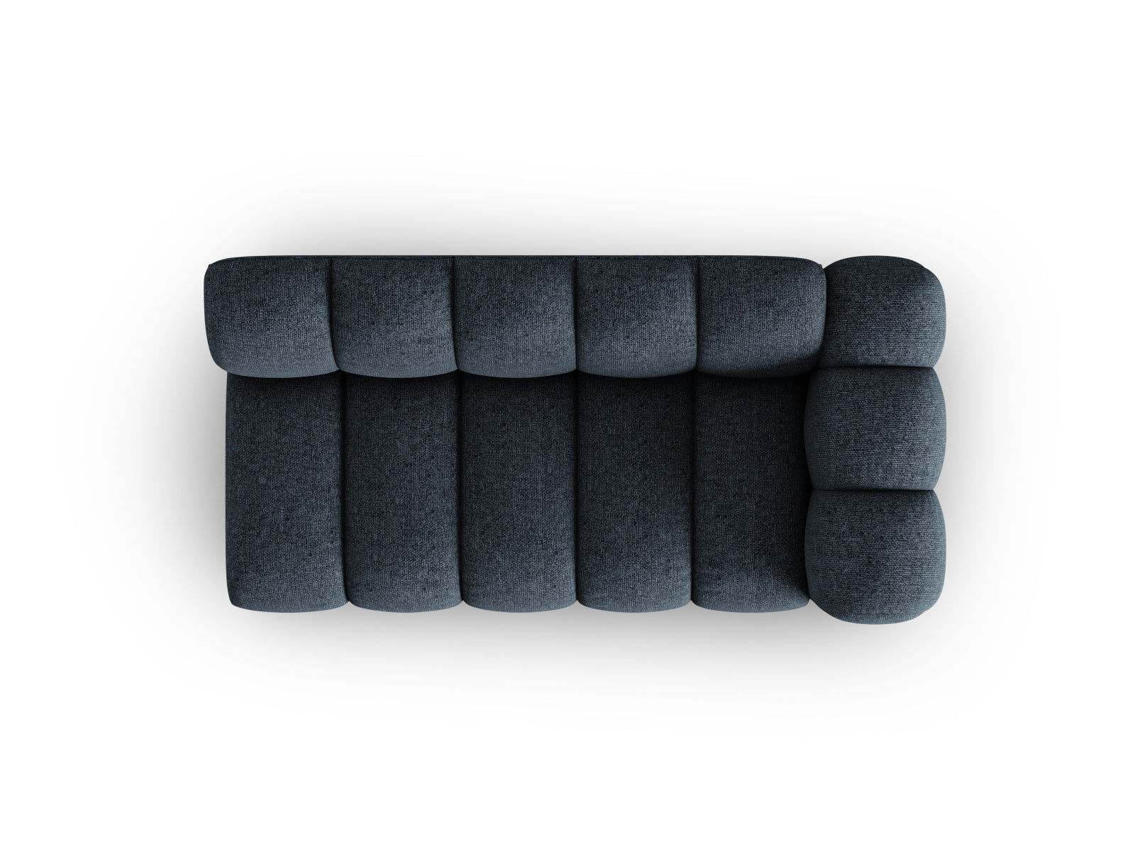 Lupine Modular Sofa rechts 3 Sitzer in Royal Blue präsentiert im Onlineshop von KAQTU Design AG. Modulares Sofa ist von Micadoni