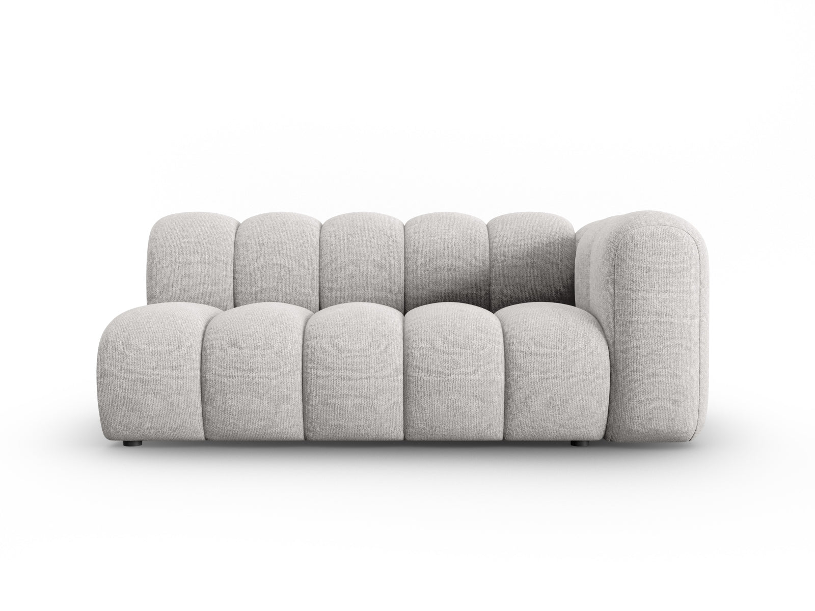 Lupine Modular Sofa rechts 3 Sitzer in Light Grey präsentiert im Onlineshop von KAQTU Design AG. Modulares Sofa ist von Micadoni