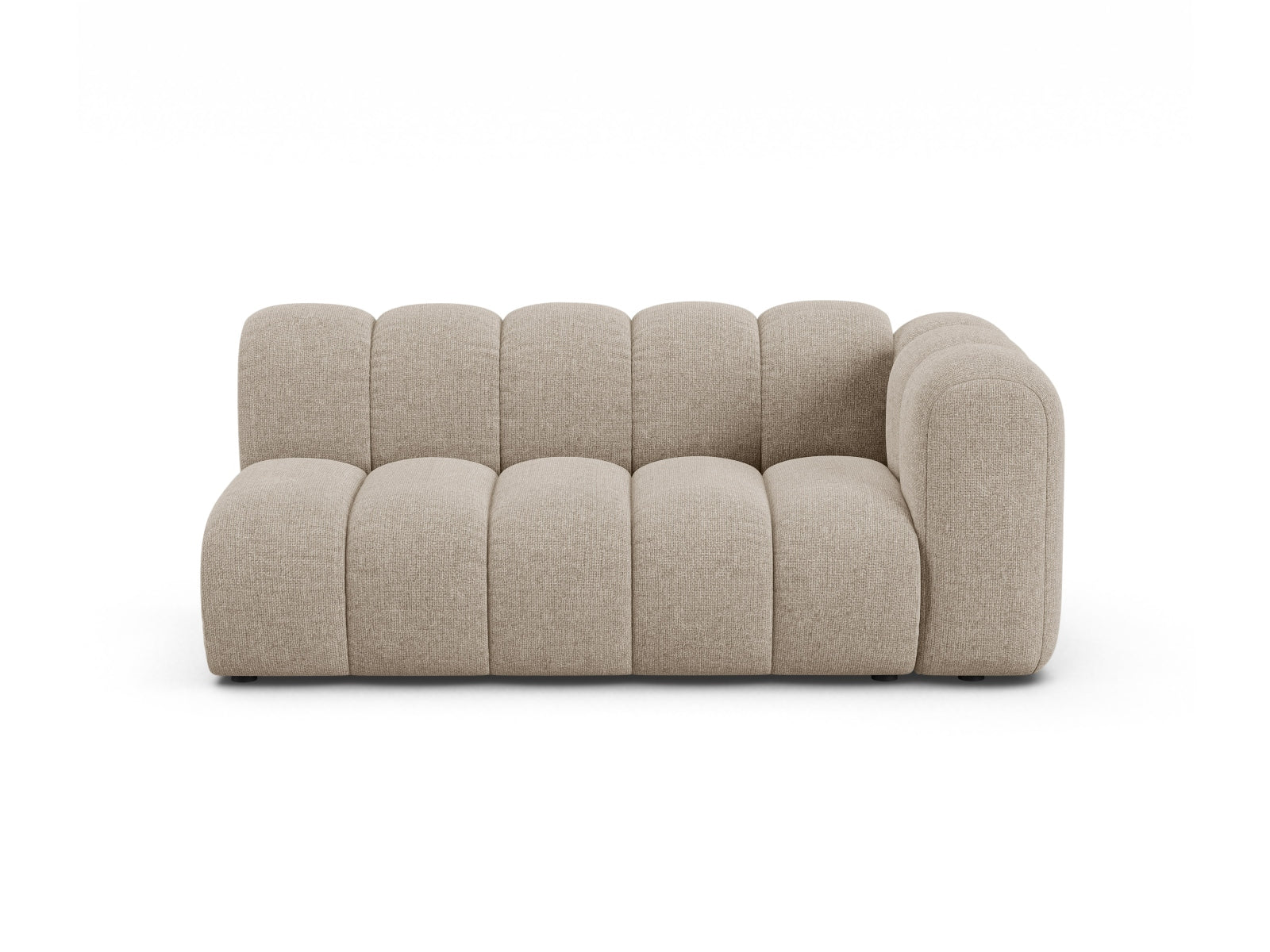 Lupine Modular Sofa rechts 3 Sitzer in Dark Beige präsentiert im Onlineshop von KAQTU Design AG. Modulares Sofa ist von Micadoni