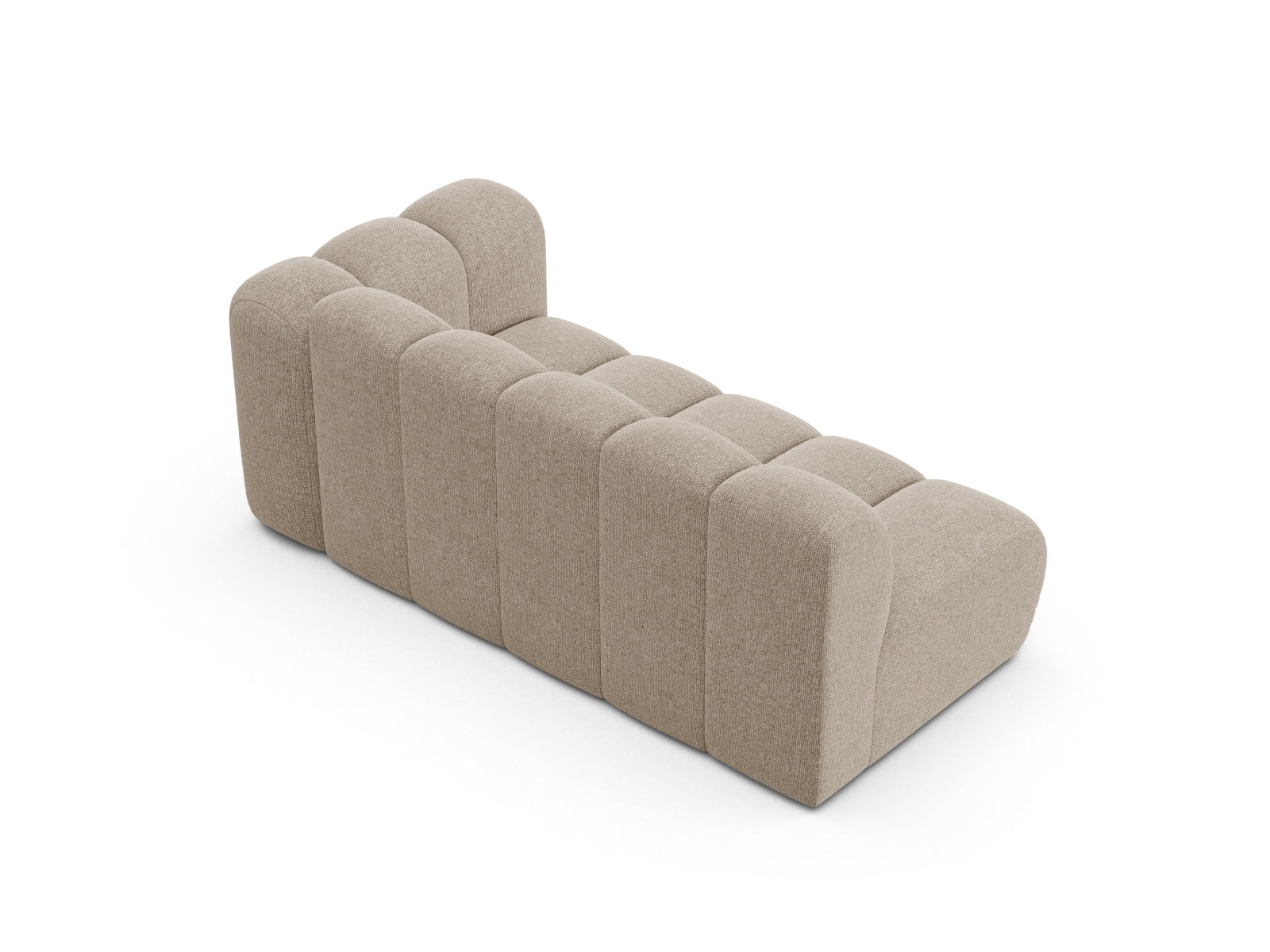 Lupine Modular Sofa rechts 3 Sitzer in Dark Beige präsentiert im Onlineshop von KAQTU Design AG. Modulares Sofa ist von Micadoni