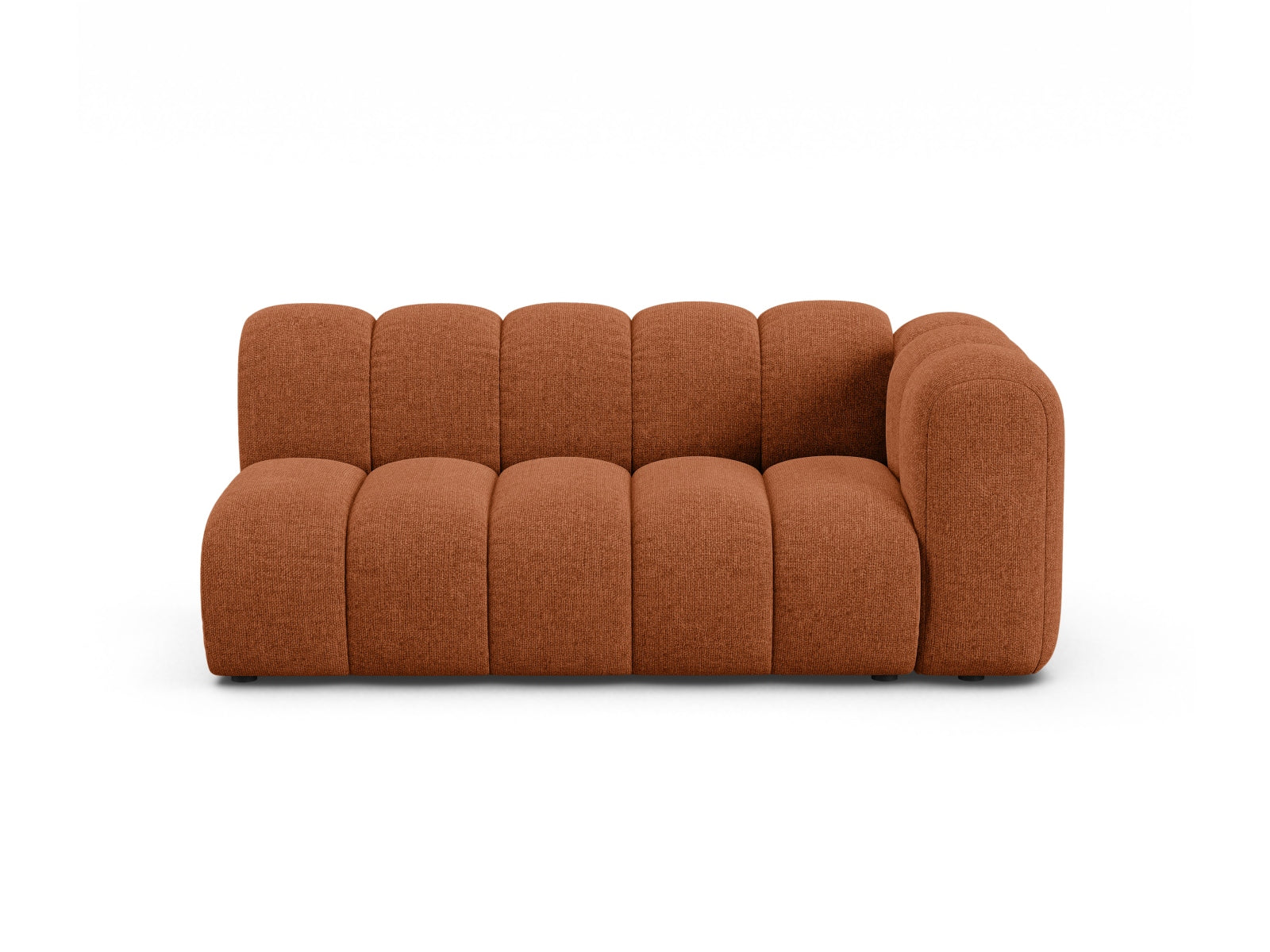 Lupine Modular Sofa rechts 3 Sitzer in Brick präsentiert im Onlineshop von KAQTU Design AG. Modulares Sofa ist von Micadoni