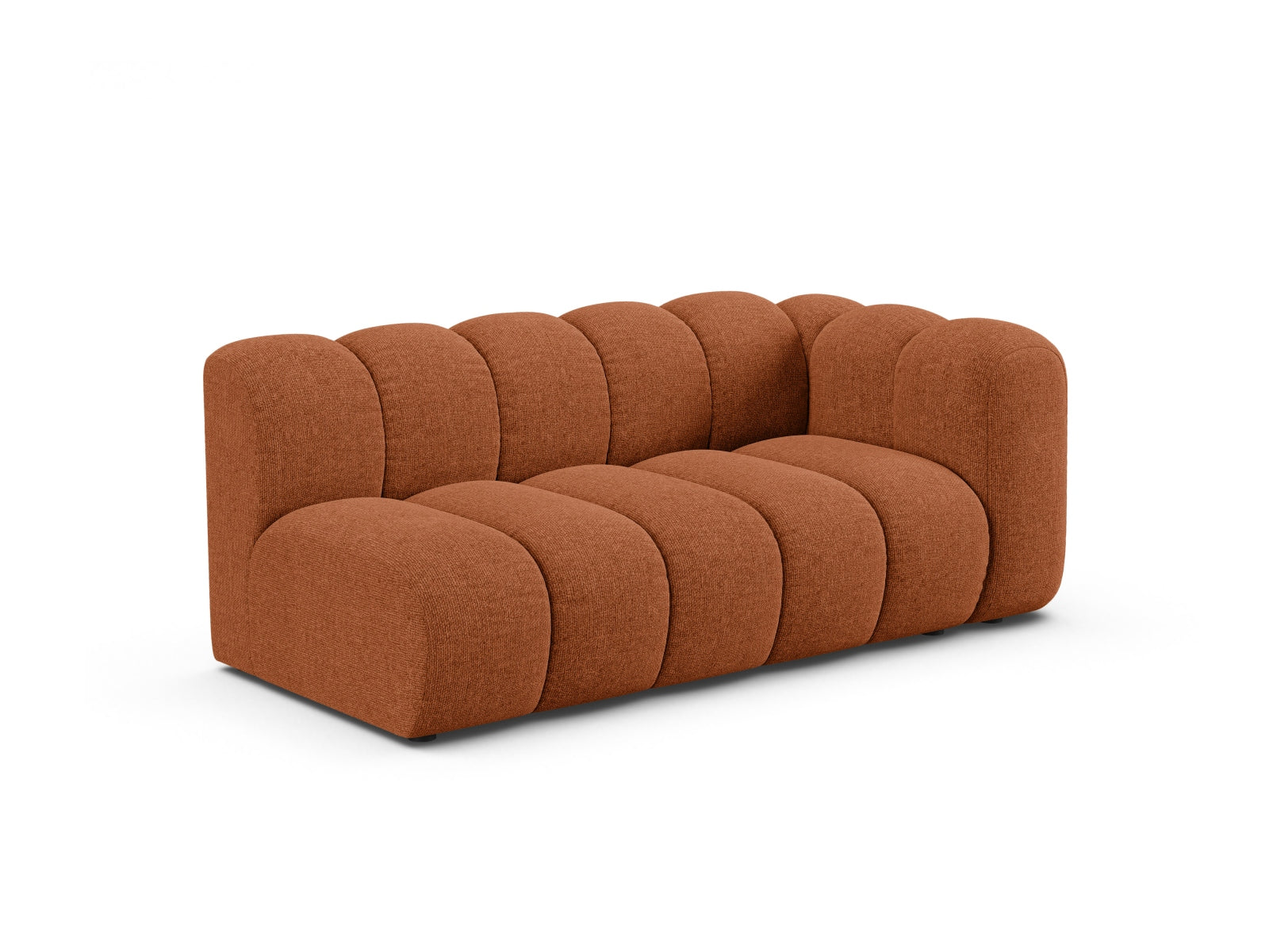 Elegantes Lupine Modular Sofa rechts 3-Sitzer in Brick-Eden, ideal für stilvolle Wohnräume, erhältlich bei KAQTU Design AG.