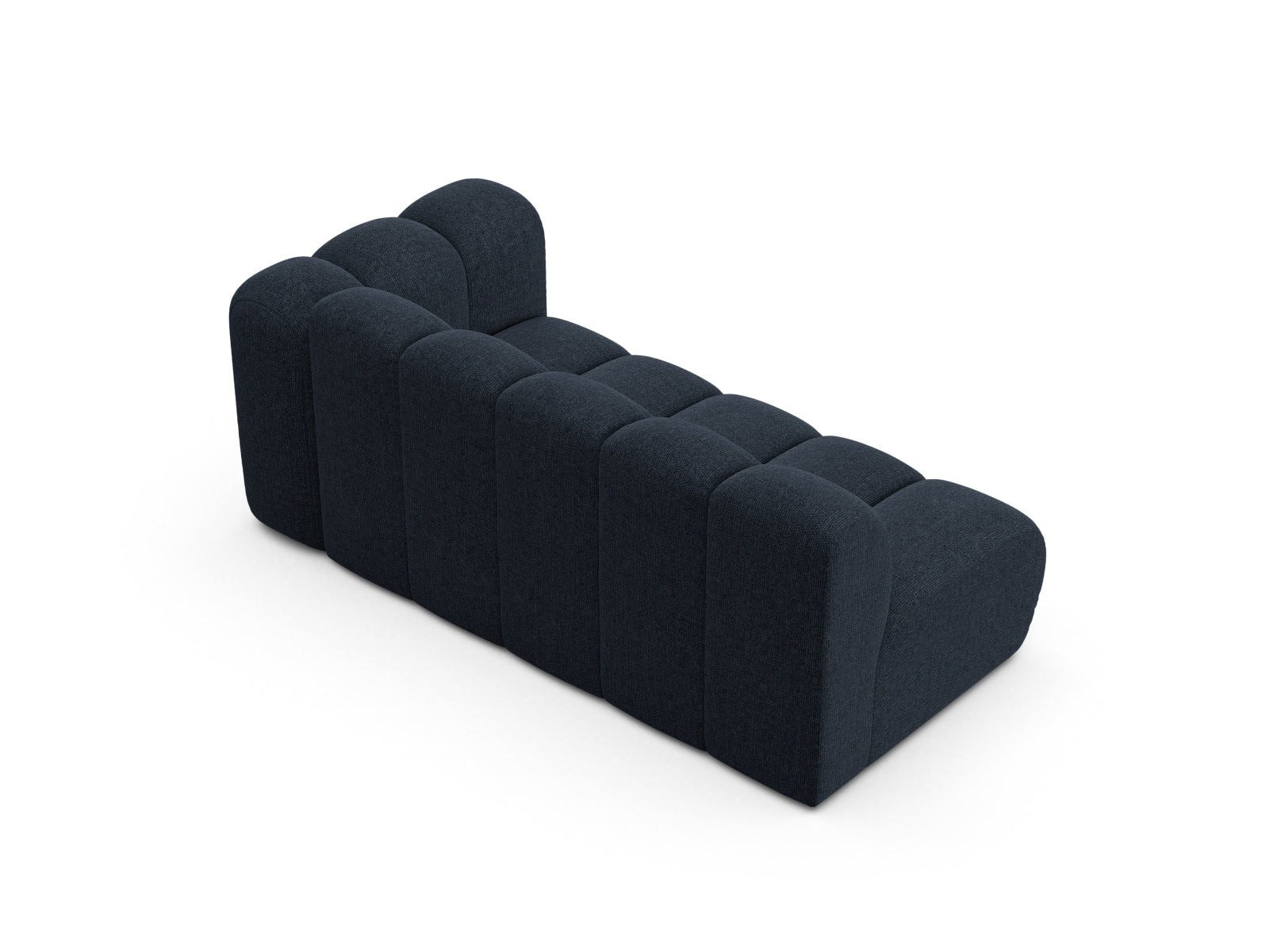 Stylisches, modulares 3-Sitzer Sofa Lupine in Navy Blue-Eden, perfekt für zeitgemäße Inneneinrichtungen, erhältlich bei Micadoni.