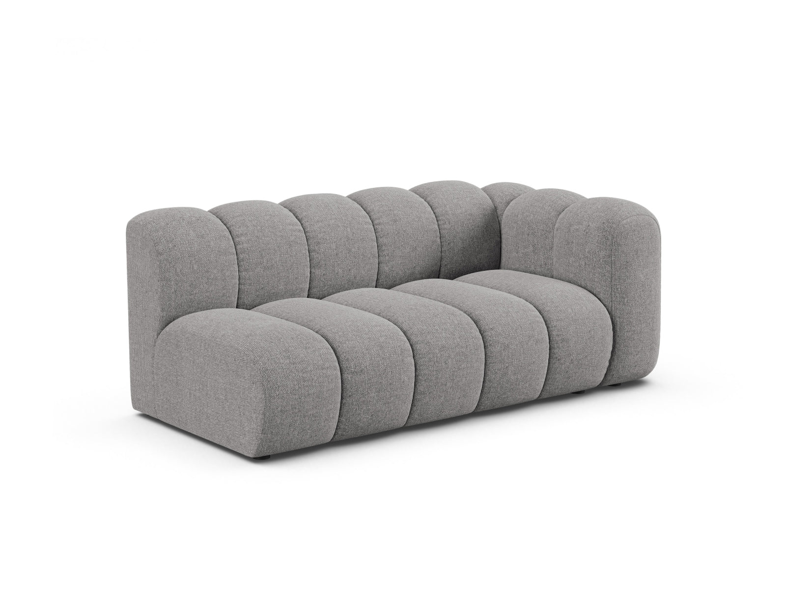 Elegantes Lupine 3-Sitzer Sofa in hellem Grau, rechtsseitig, ideal für moderne Wohnräume, erhältlich bei KAQTU Design AG.