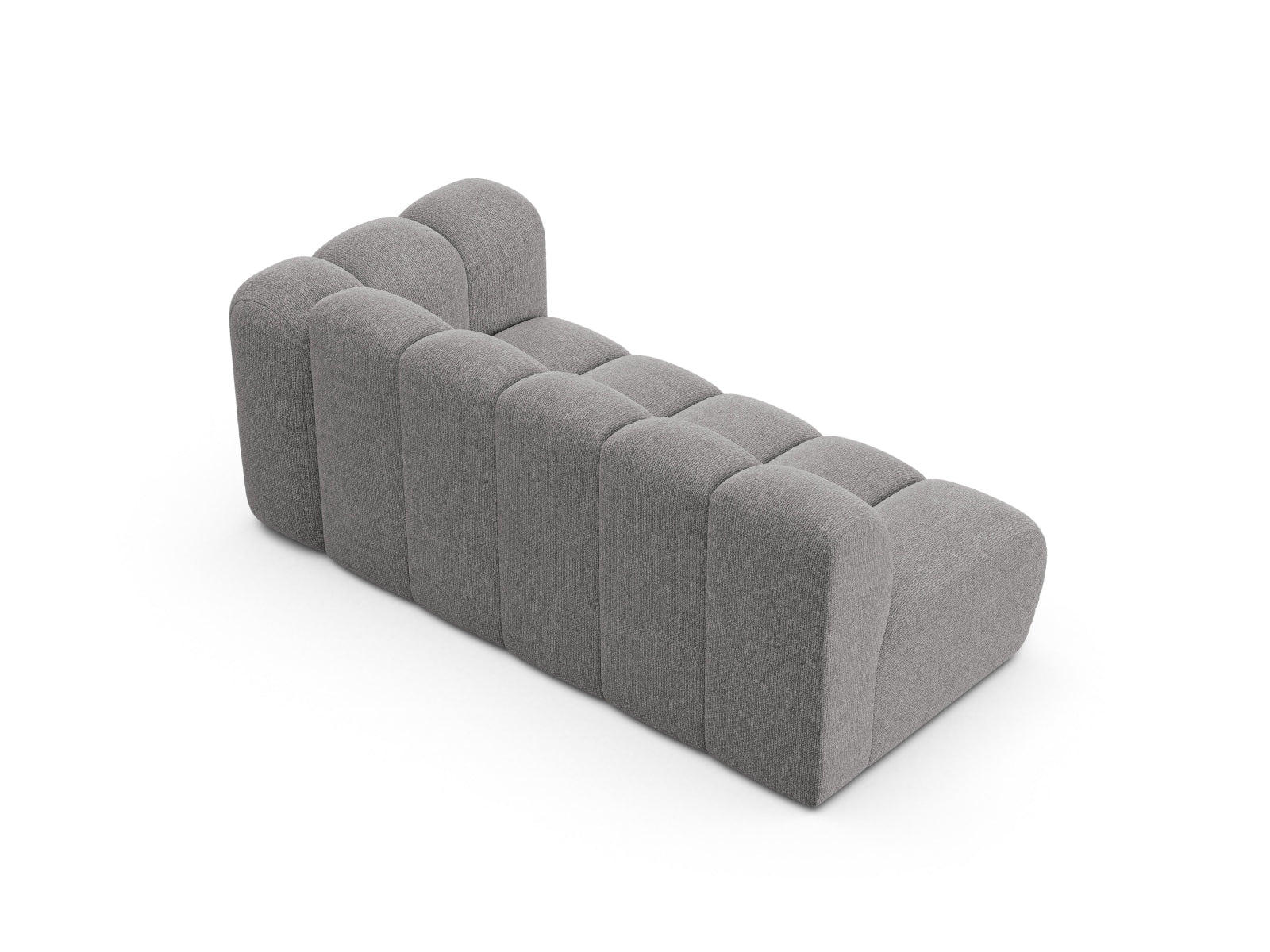 Lupine Modular Sofa rechts 3 Sitzer in Light Grey präsentiert im Onlineshop von KAQTU Design AG. Modulares Sofa ist von Micadoni