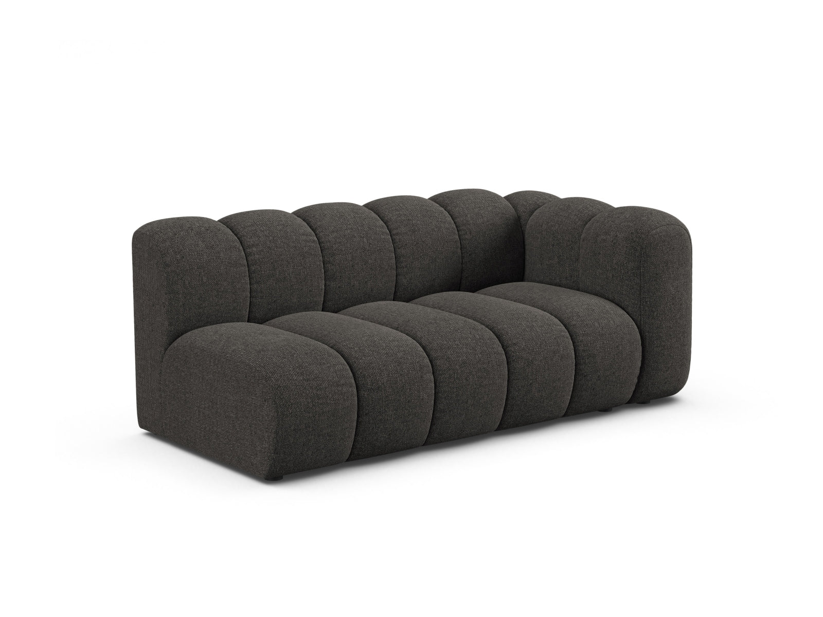 Lupine Modular Sofa rechts 3 Sitzer in Dark Grey präsentiert im Onlineshop von KAQTU Design AG. Modulares Sofa ist von Micadoni