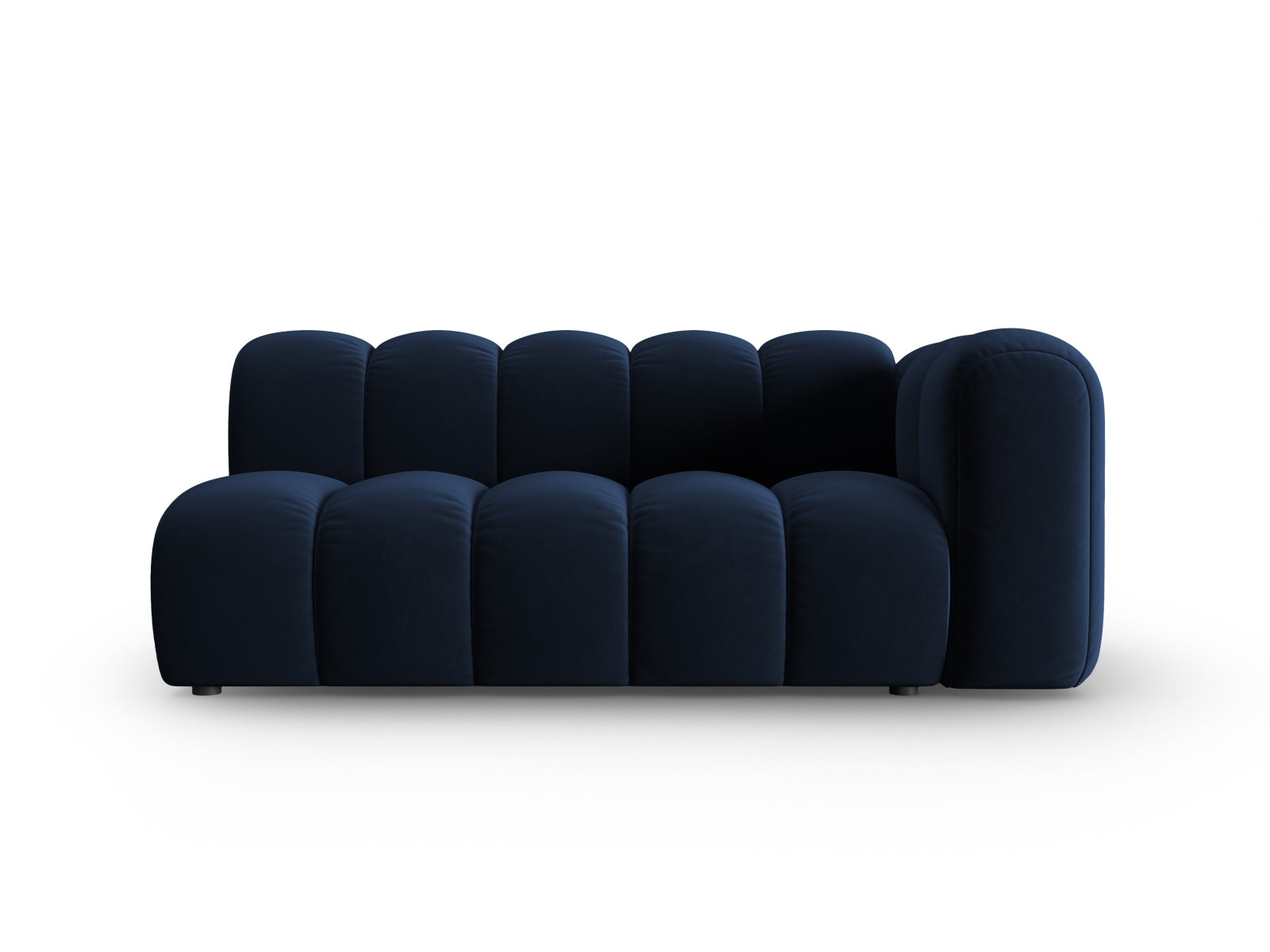 Lupine Velour Modular Sofa rechts 3 Sitzer in Royal Blue präsentiert im Onlineshop von KAQTU Design AG. Modulares Sofa ist von Micadoni
