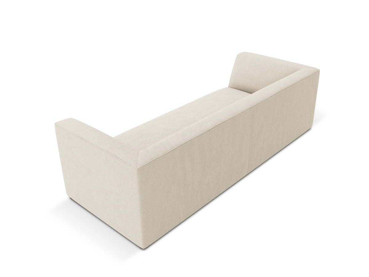 Ruby Sofa 3 Sitzer in Light Beige-Scala präsentiert im Onlineshop von KAQTU Design AG. 3er Sofa ist von Micadoni