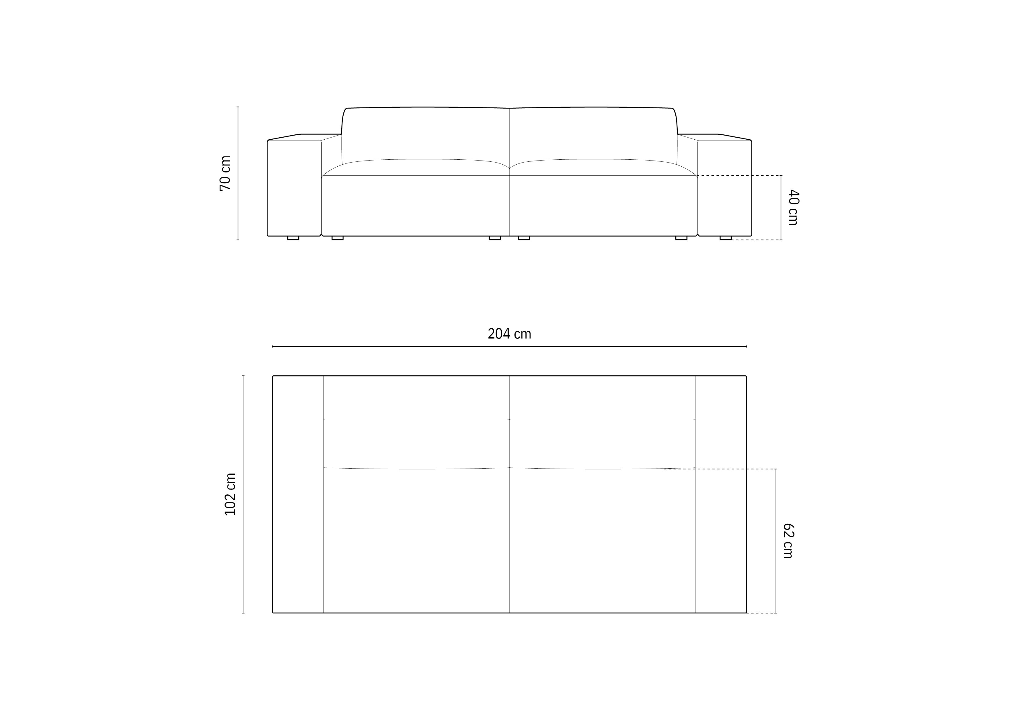 Beige Jodie Boucle 3-Sitzer Sofa von Micadoni, modulares Design, ideal für stilvolle Wohnräume, präsentiert von KAQTU Design AG.