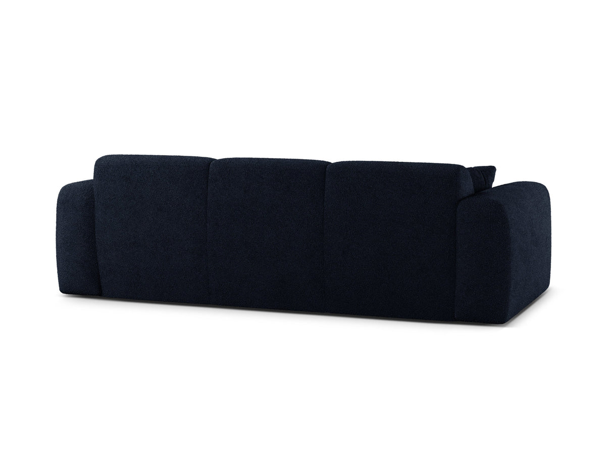 Molino Boucle Sofa 3 Sitzer in Dark Blue-Baloo präsentiert im Onlineshop von KAQTU Design AG. 3er Sofa ist von Micadoni