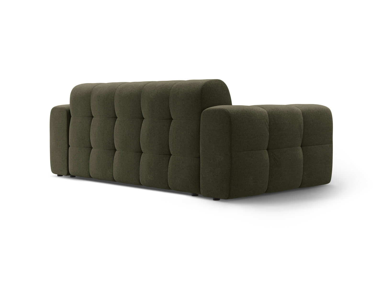 Elegantes Kendal 3-Sitzer Sofa in Amazon Green-Ottawa, ideal für stilvolle Wohnzimmer, vereint Komfort und modernes Design von Micadoni.