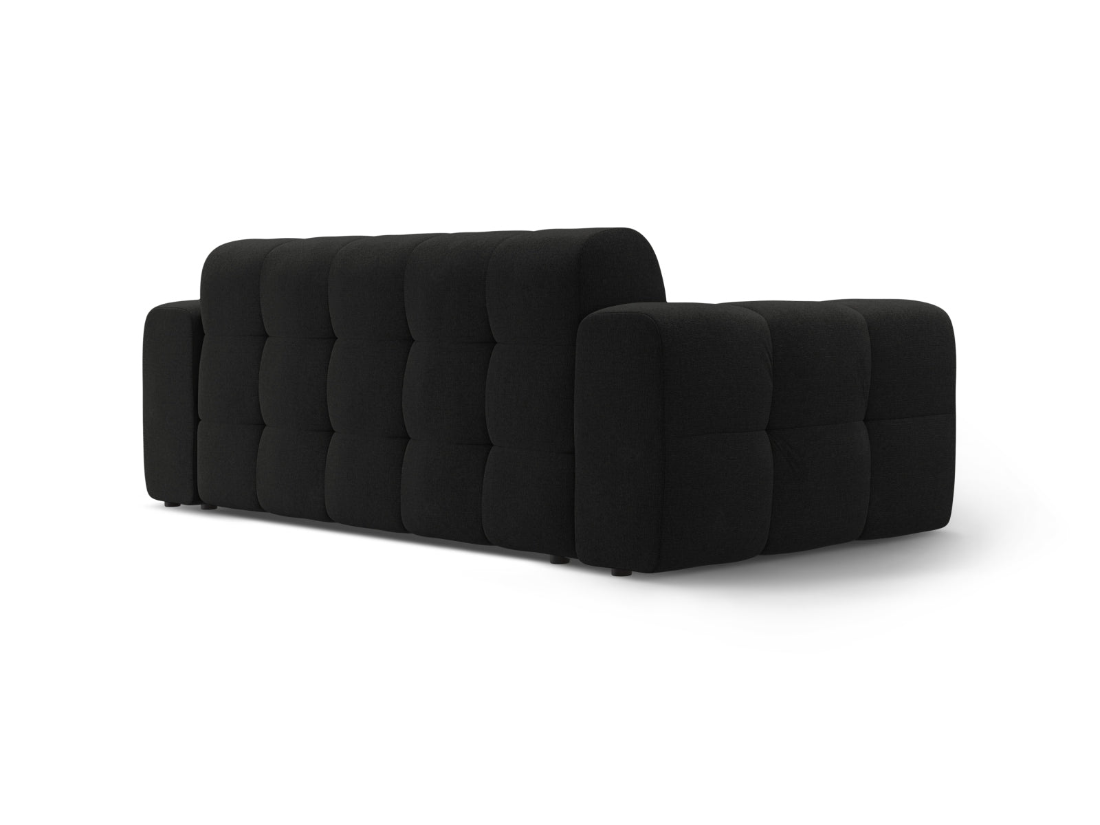 Elegantes Kendal 3-Sitzer Sofa in zeitlosem Schwarz, ideal für gemütliche Abende und stilvolle Einrichtung in jedem Wohnraum.
