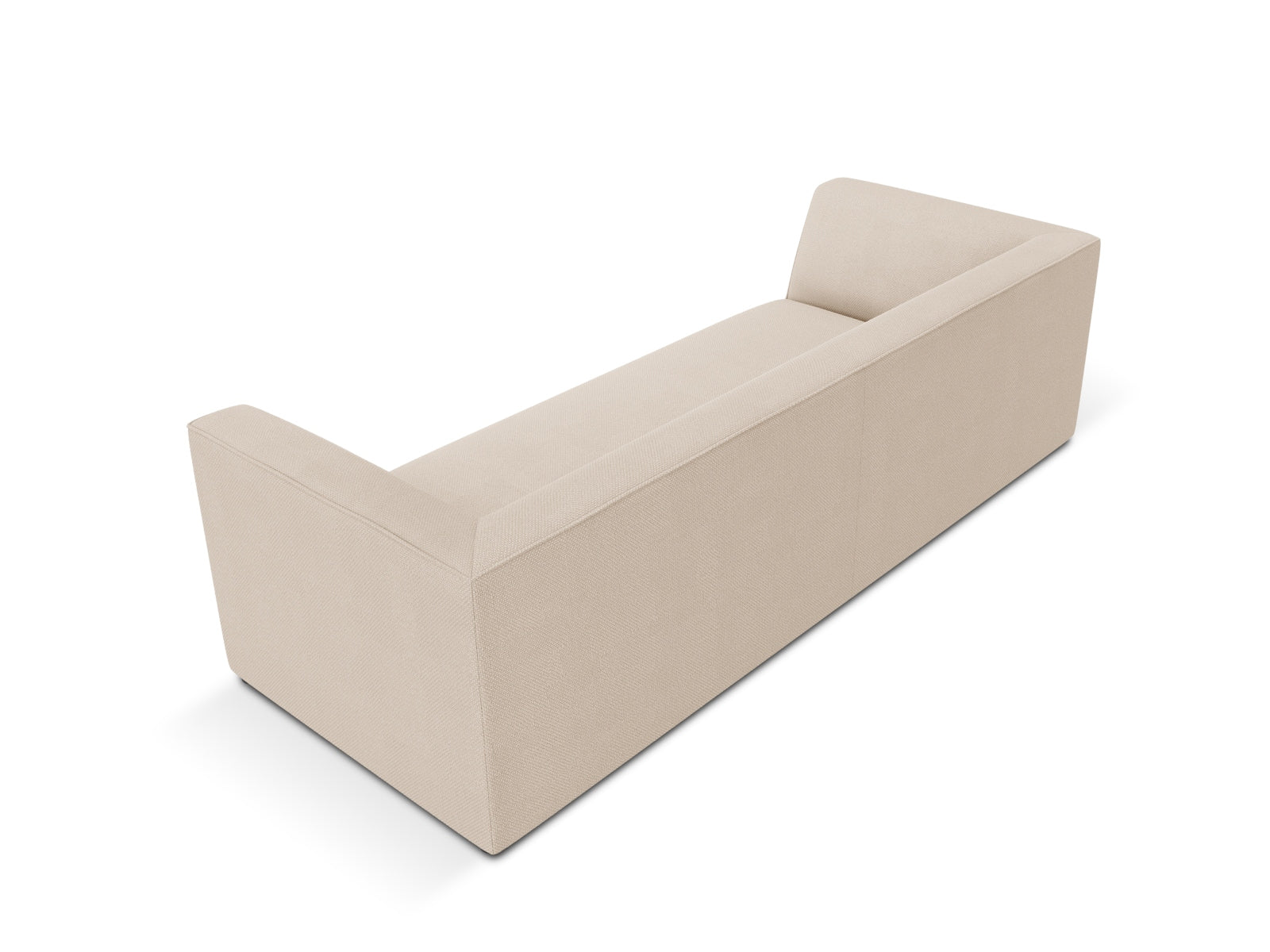 Elegantes Ruby 3-Sitzer Sofa in warmem Beige, ideal für moderne Wohnräume und stilvolle Akzente in Ihrem Zuhause.