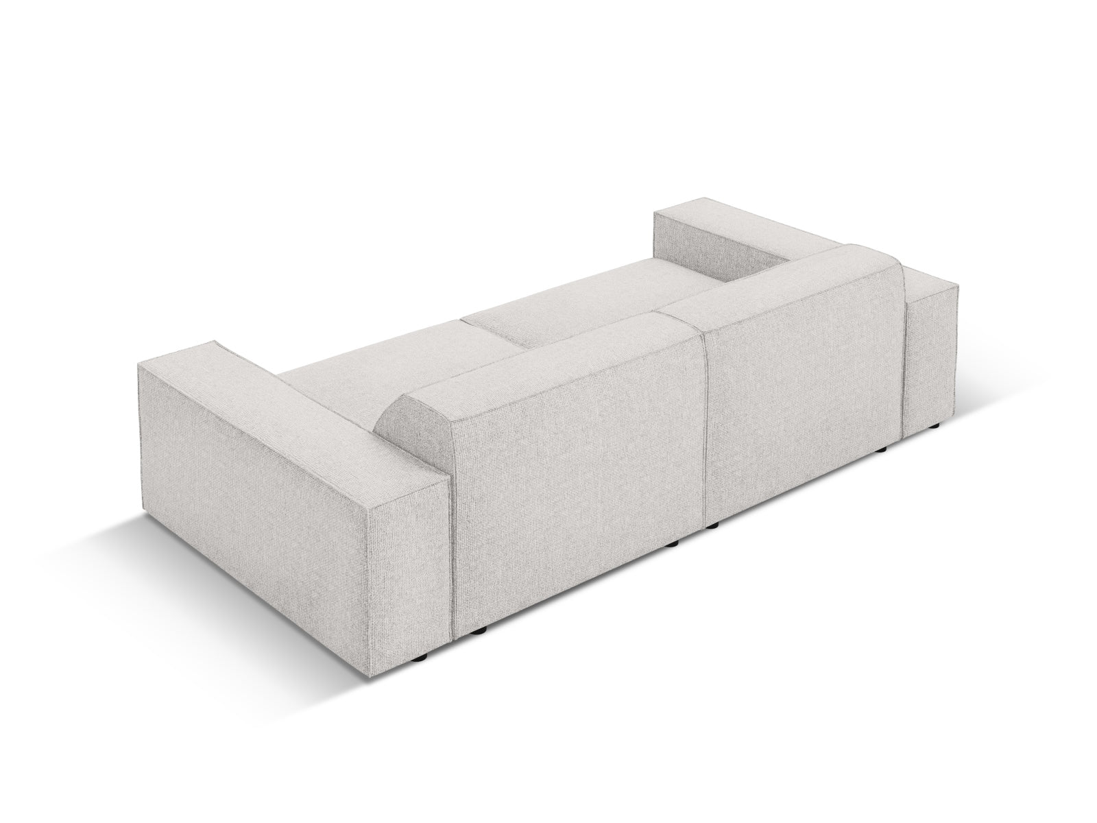 Erleben Sie das Jodie Modulares Sofa 3 Sitzer von Micadoni – ein elegantes, flexibles Möbelstück, das Komfort und Stil in Ihr Zuhause bringt.