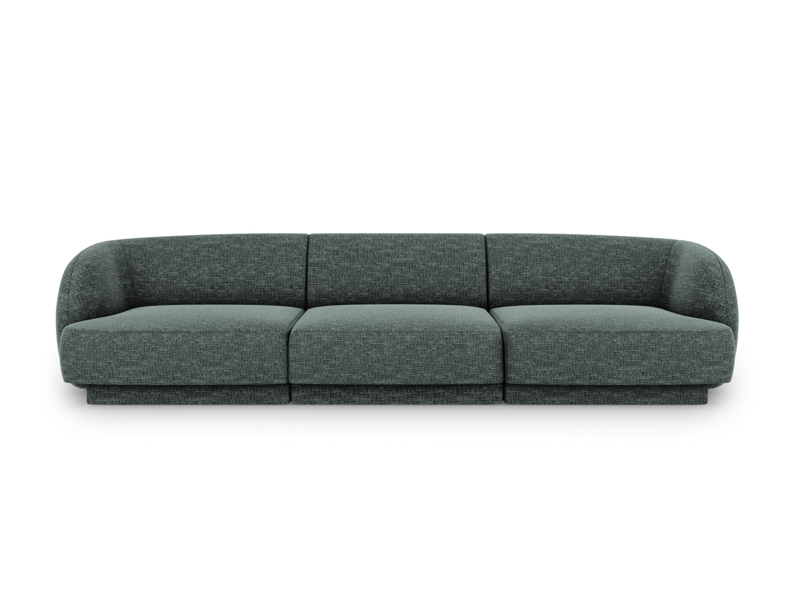 Miley Sofa 3 Sitzer in Petrol-Haga präsentiert im Onlineshop von KAQTU Design AG. 3er Sofa ist von Micadoni