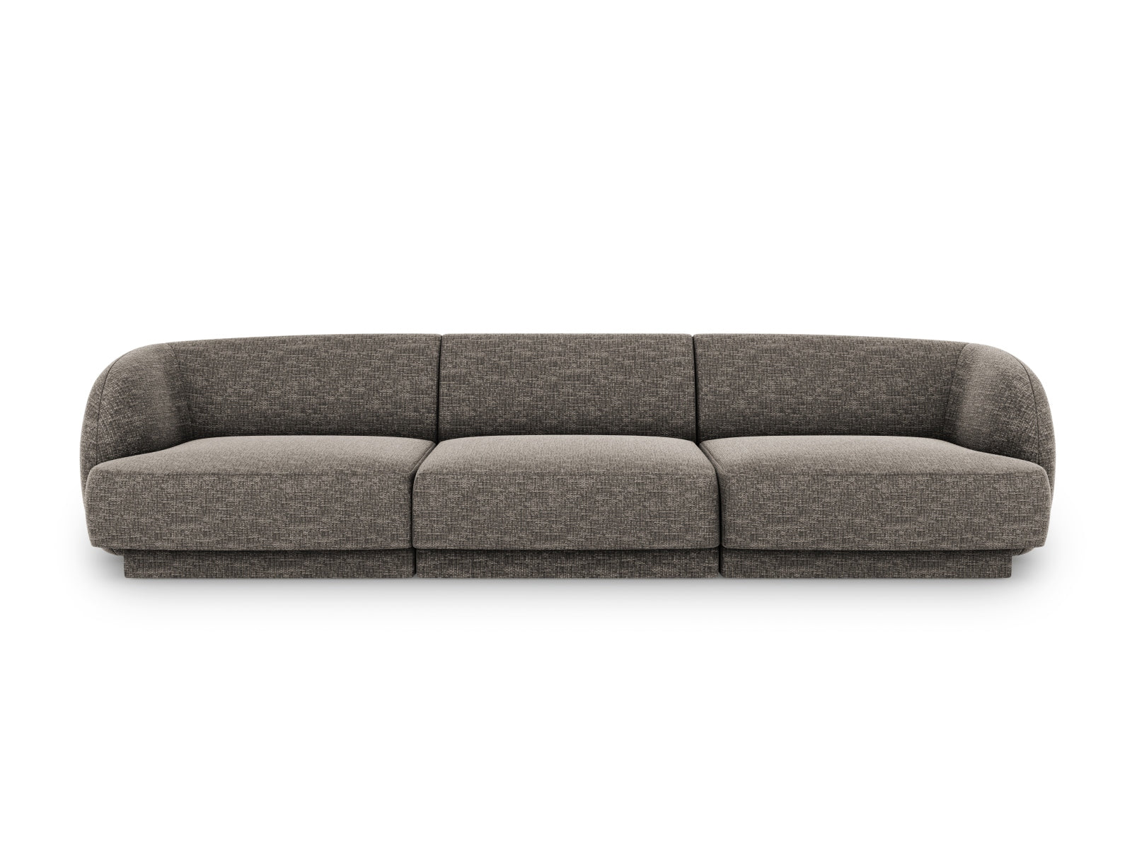 Miley Sofa 3 Sitzer in Grey-Haga präsentiert im Onlineshop von KAQTU Design AG. 3er Sofa ist von Micadoni