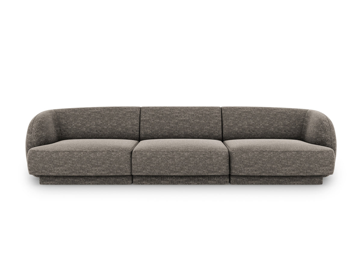Miley Sofa 3 Sitzer in Grey-Haga präsentiert im Onlineshop von KAQTU Design AG. 3er Sofa ist von Micadoni