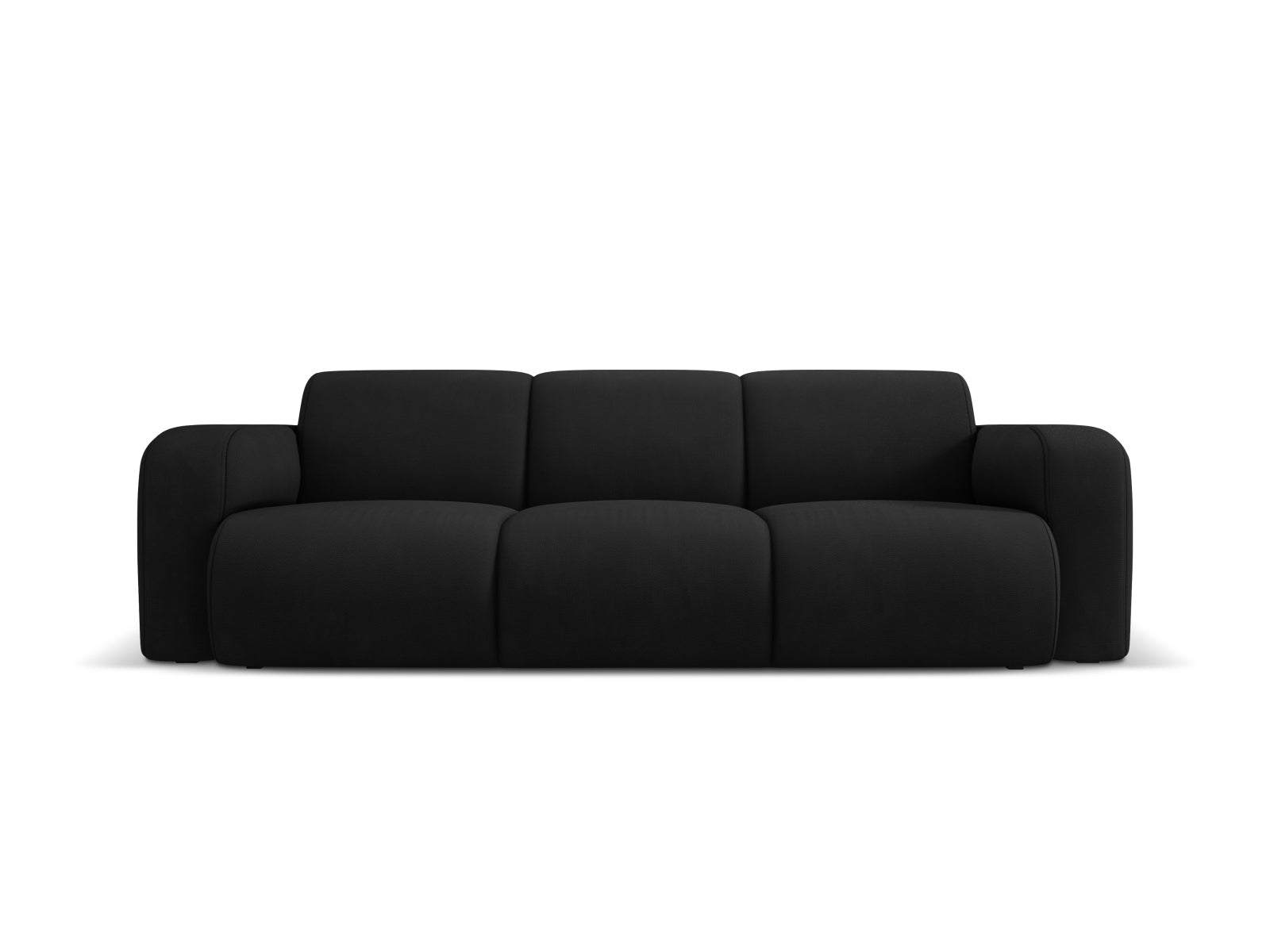 Molino Sofa 3 Sitzer in Black-Rebel präsentiert im Onlineshop von KAQTU Design AG. 3er Sofa ist von Micadoni
