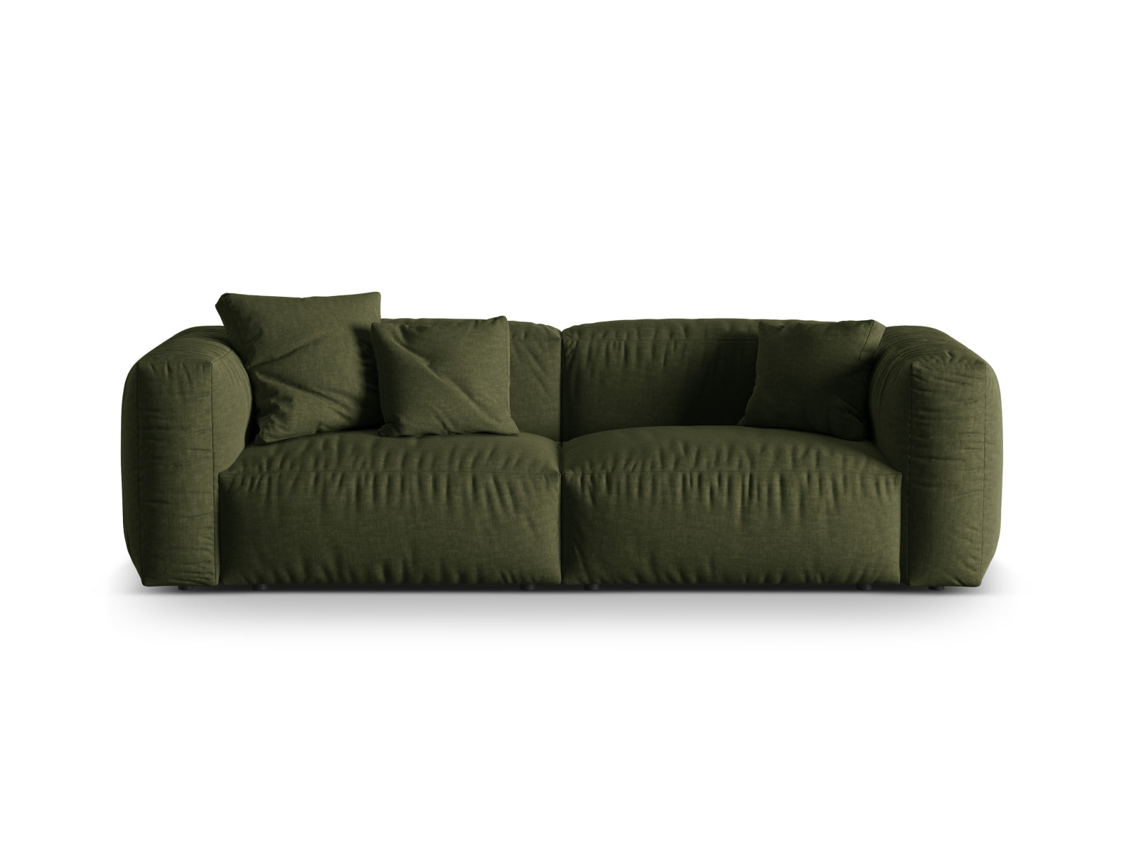 Martina Modulares Sofa 3 Sitzer in Green präsentiert im Onlineshop von KAQTU Design AG. 3er Sofa ist von Micadoni