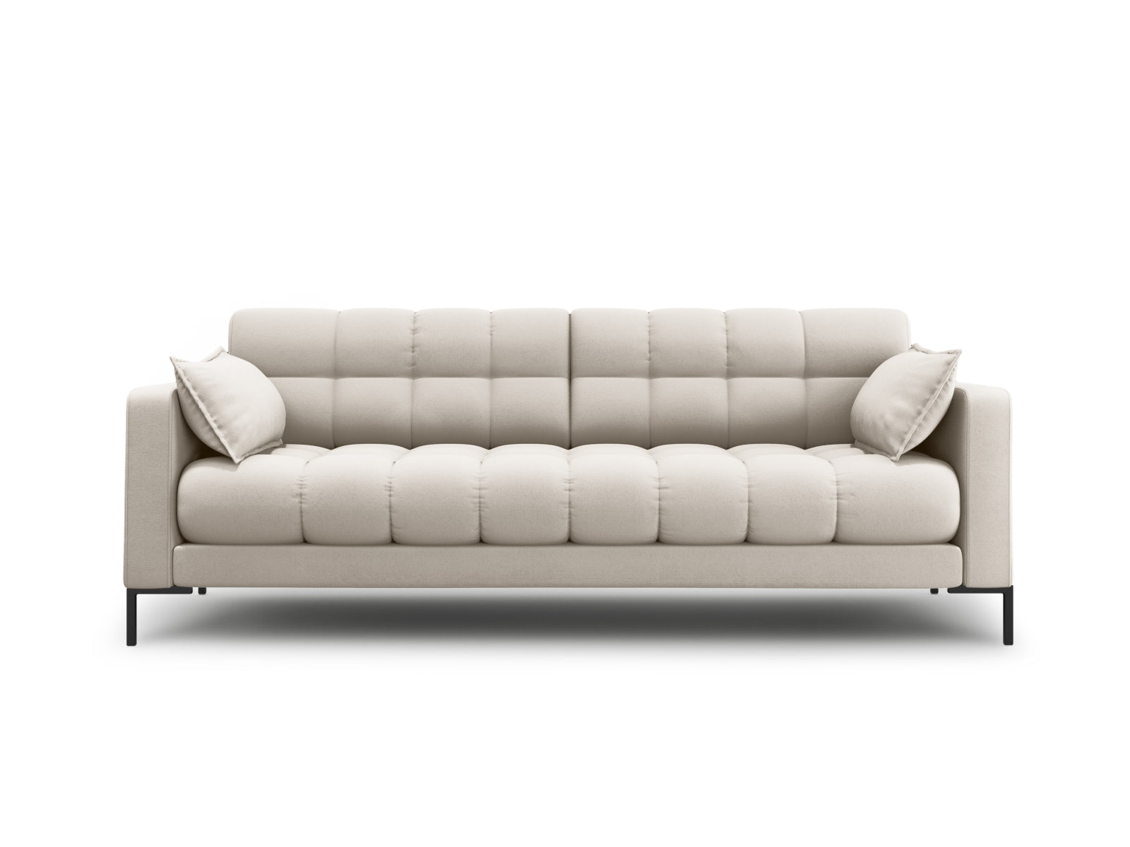 Mamaia Sofa 3 Sitzer in Beige/Schwarz-Neve präsentiert im Onlineshop von KAQTU Design AG. 3er Sofa ist von Micadoni