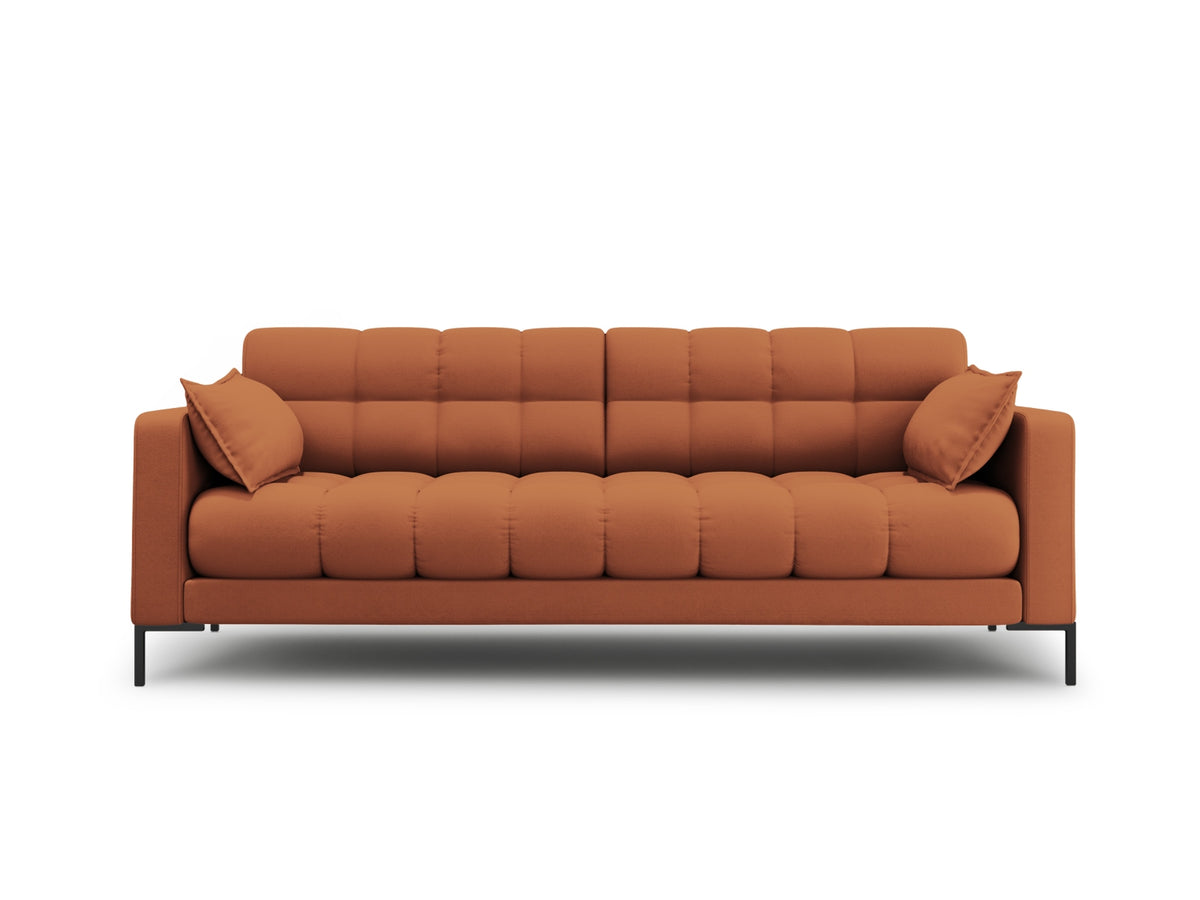 Mamaia Sofa 3 Sitzer in Brick/Schwarz-Neve präsentiert im Onlineshop von KAQTU Design AG. 3er Sofa ist von Micadoni