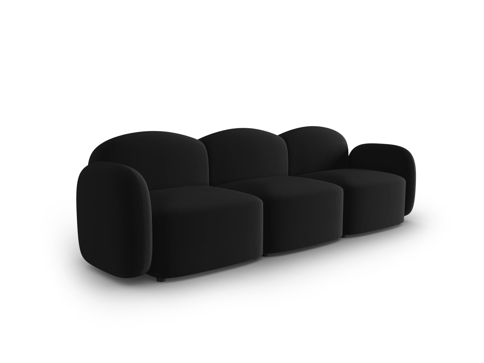 Entdecken Sie das elegante Blair Velour Sofa 3-Sitzer von Micadoni – perfekter Komfort und modernes Design für Ihr Zuhause.