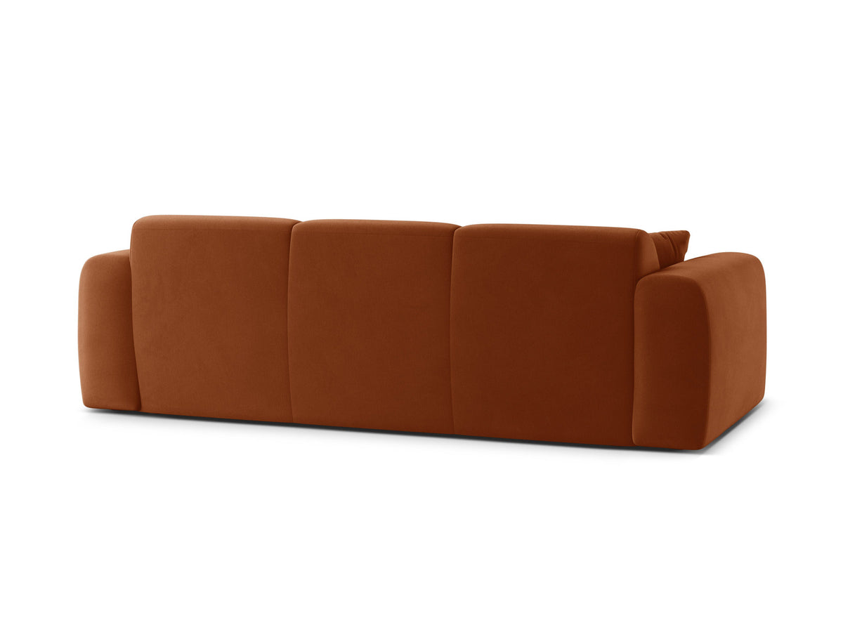 3-Sitzer Sofa Molino in Terracotta-Casino präsentiert im Onlineshop von KAQTU Design AG. 3er Sofa ist von Micadoni