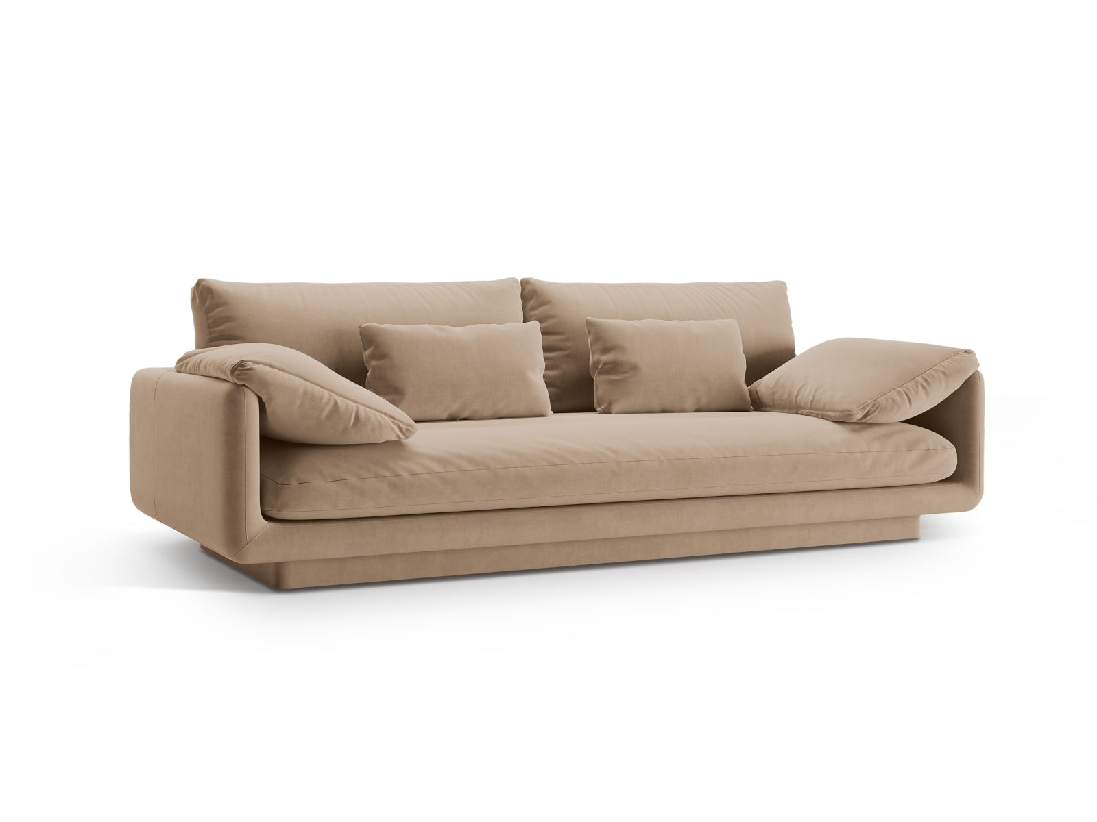 Entdecken Sie das Torino Velour Sofa 3 Sitzer von Micadoni – elegantes Design, erstklassiger Komfort und ideal für Ihr stilvolles Wohnambiente.