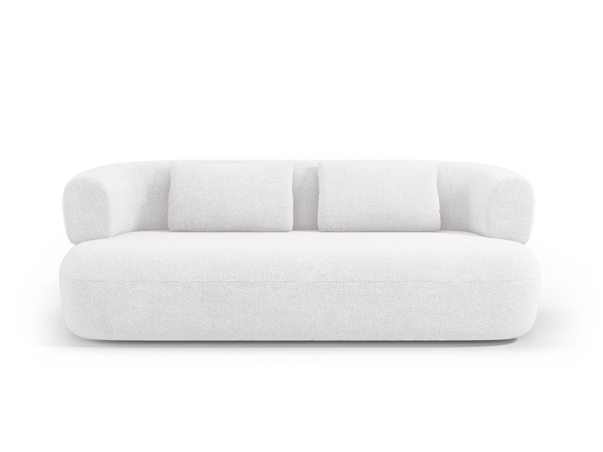 Jenny Boucle Sofa 3 Sitzer in Ivory-Now or Never präsentiert im Onlineshop von KAQTU Design AG. 3er Sofa ist von Micadoni