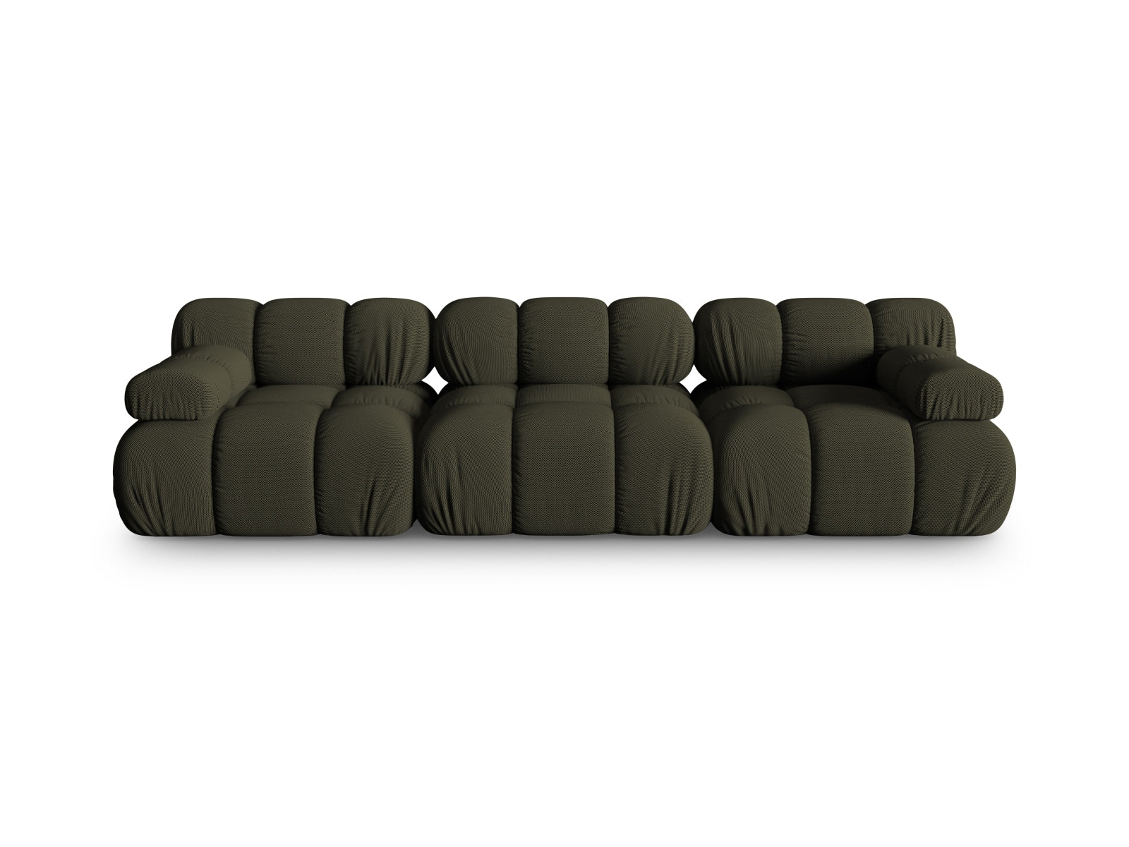 Bellis Modulares Sofa 3 Sitzer 94cm in Amazon Green präsentiert im Onlineshop von KAQTU Design AG. 3er Sofa ist von Micadoni