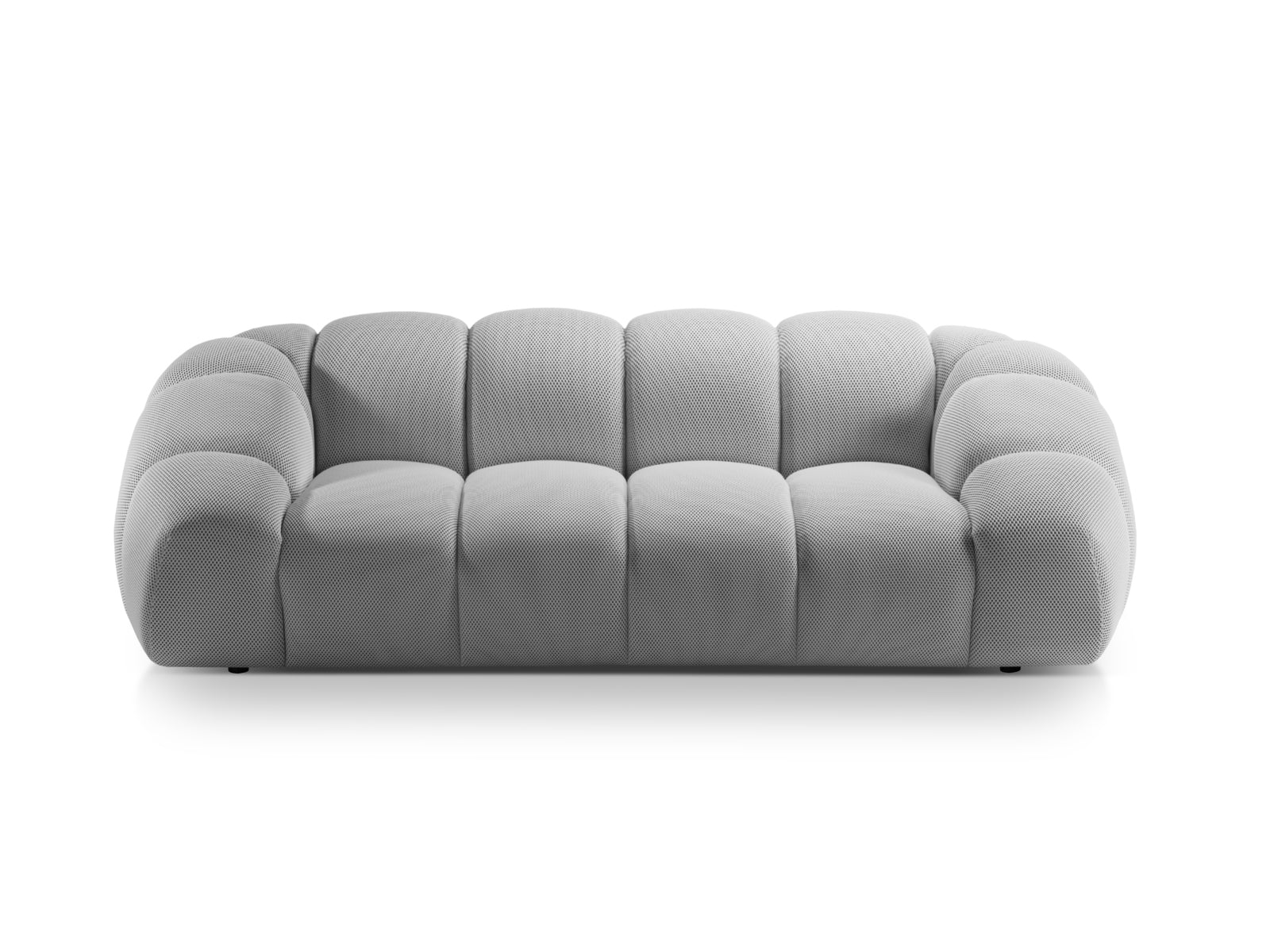 Diana Sofa 3 Sitzer in Silver-Sonic präsentiert im Onlineshop von KAQTU Design AG. 3er Sofa ist von Micadoni