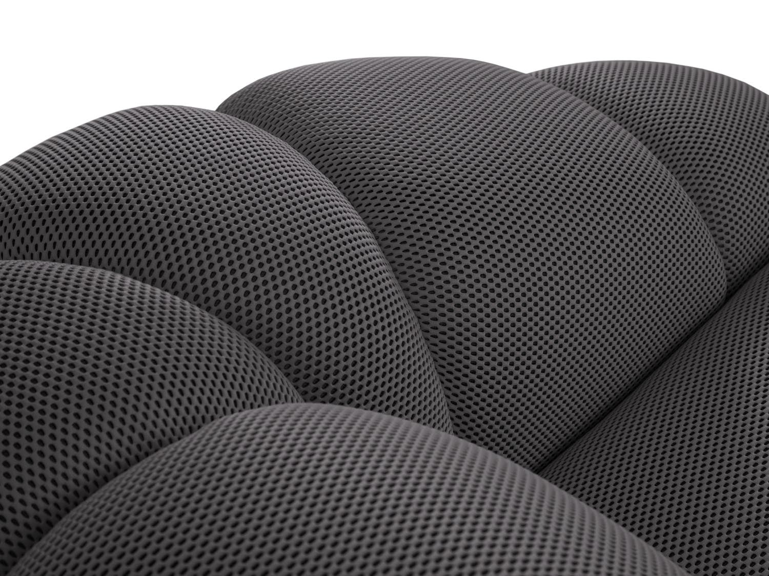 Elegantes 3-Sitzer Sofa Diana in Espresso-Sonic, ideal für stilvolle Wohnzimmer, vereint Komfort und modernes Design.