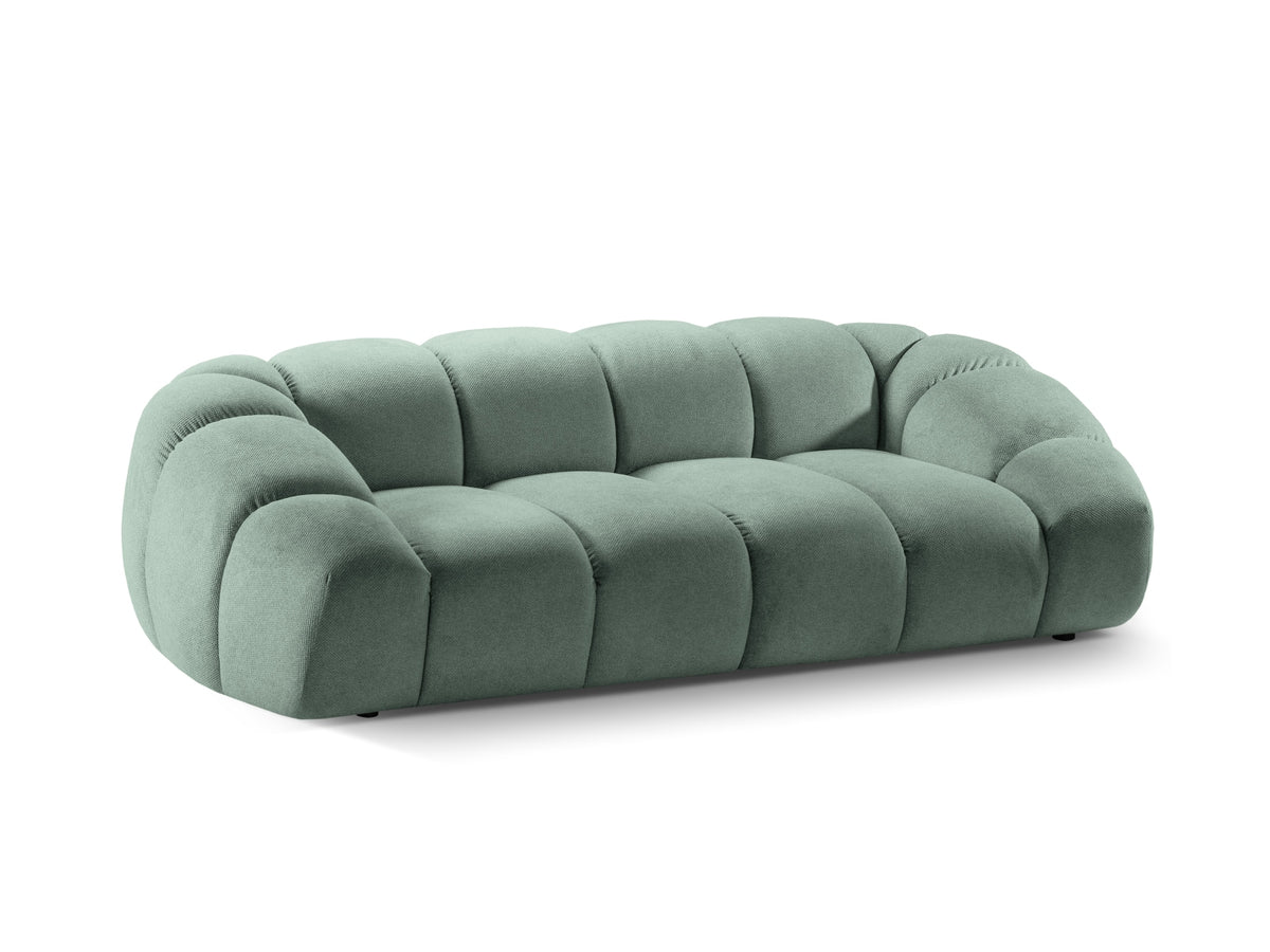 Diana Sofa 3 Sitzer in Mint-Bubble präsentiert im Onlineshop von KAQTU Design AG. 3er Sofa ist von Micadoni