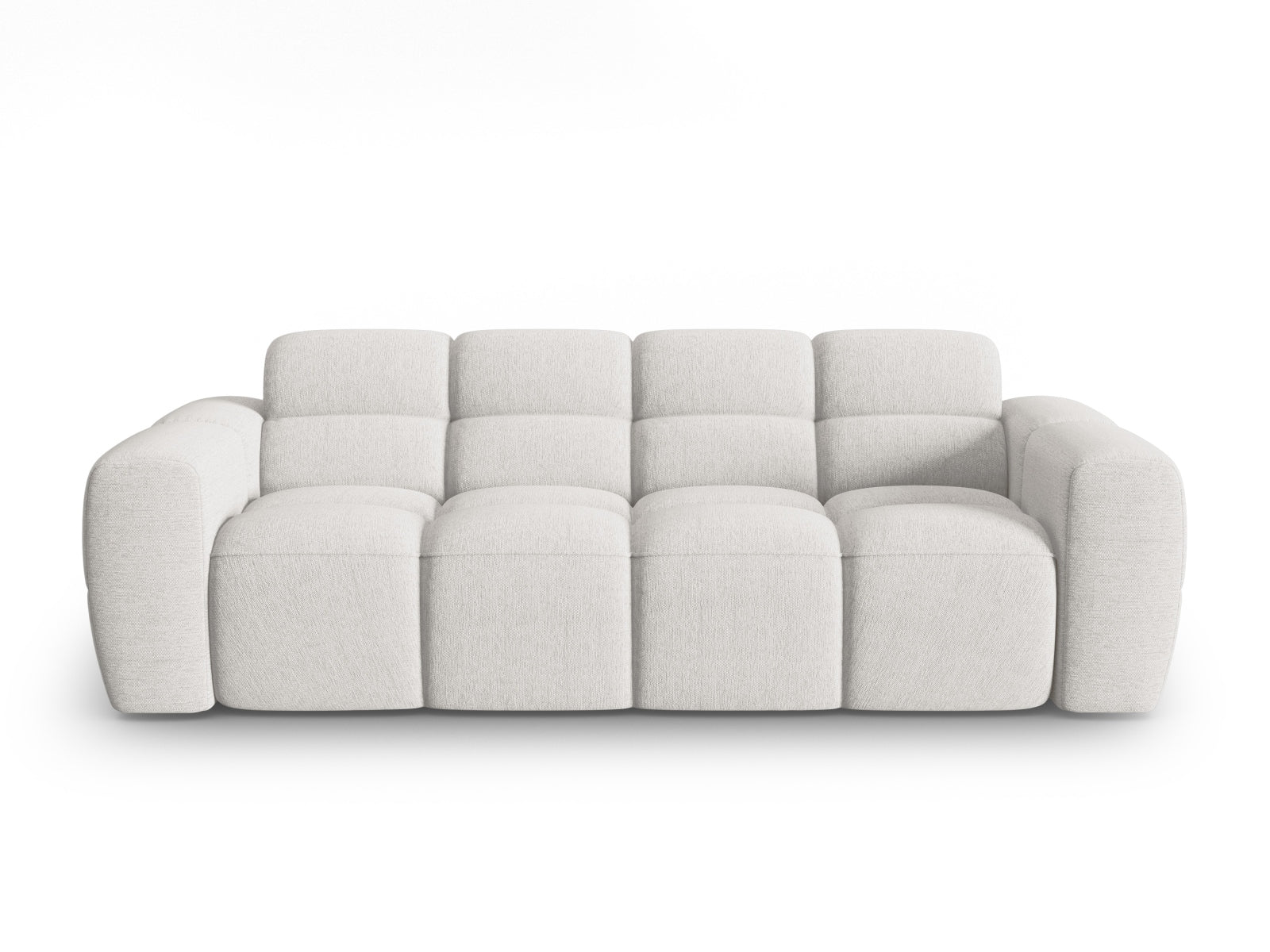 Lisa Sofa 3 Sitzer in Light Grey präsentiert im Onlineshop von KAQTU Design AG. Sofa ist von Micadoni