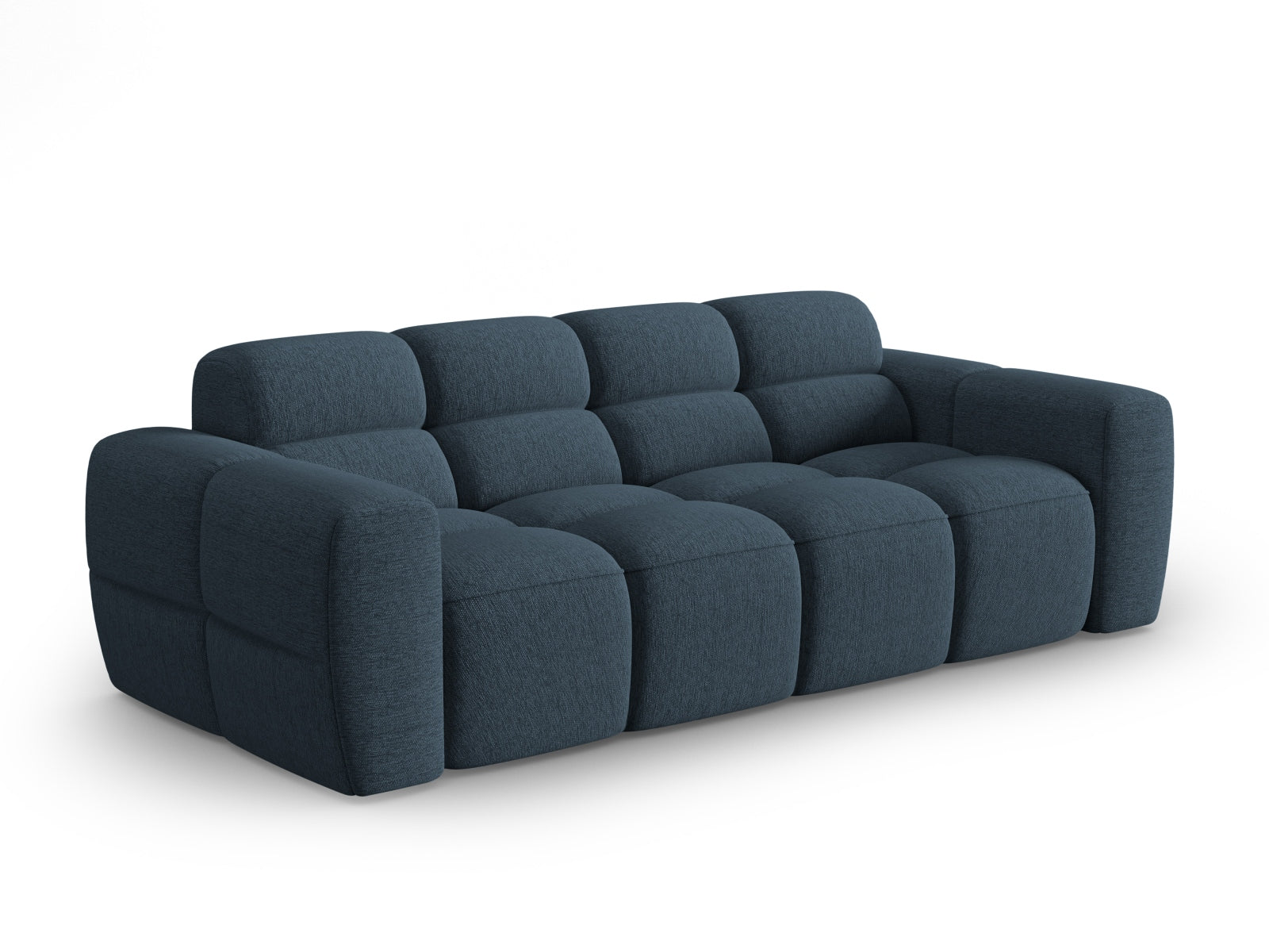 Entdecken Sie das elegante Lisa Sofa 3 Sitzer von Micadoni. Mit luxuriösem Velours und zeitgemässem Design wird Ihr Wohnraum zum Wohlfühlort.
